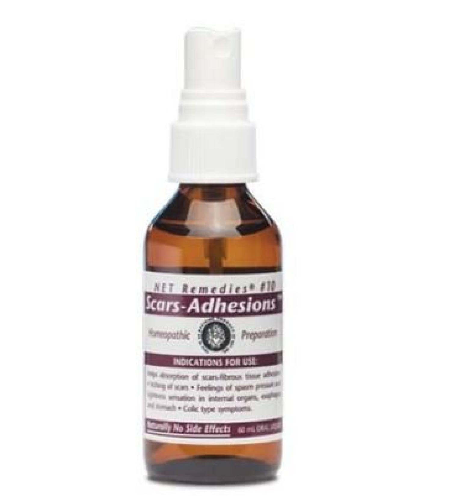 NET Remedies 10 Scars- Adhesions-Spasm Pressure and Tightness 60ml