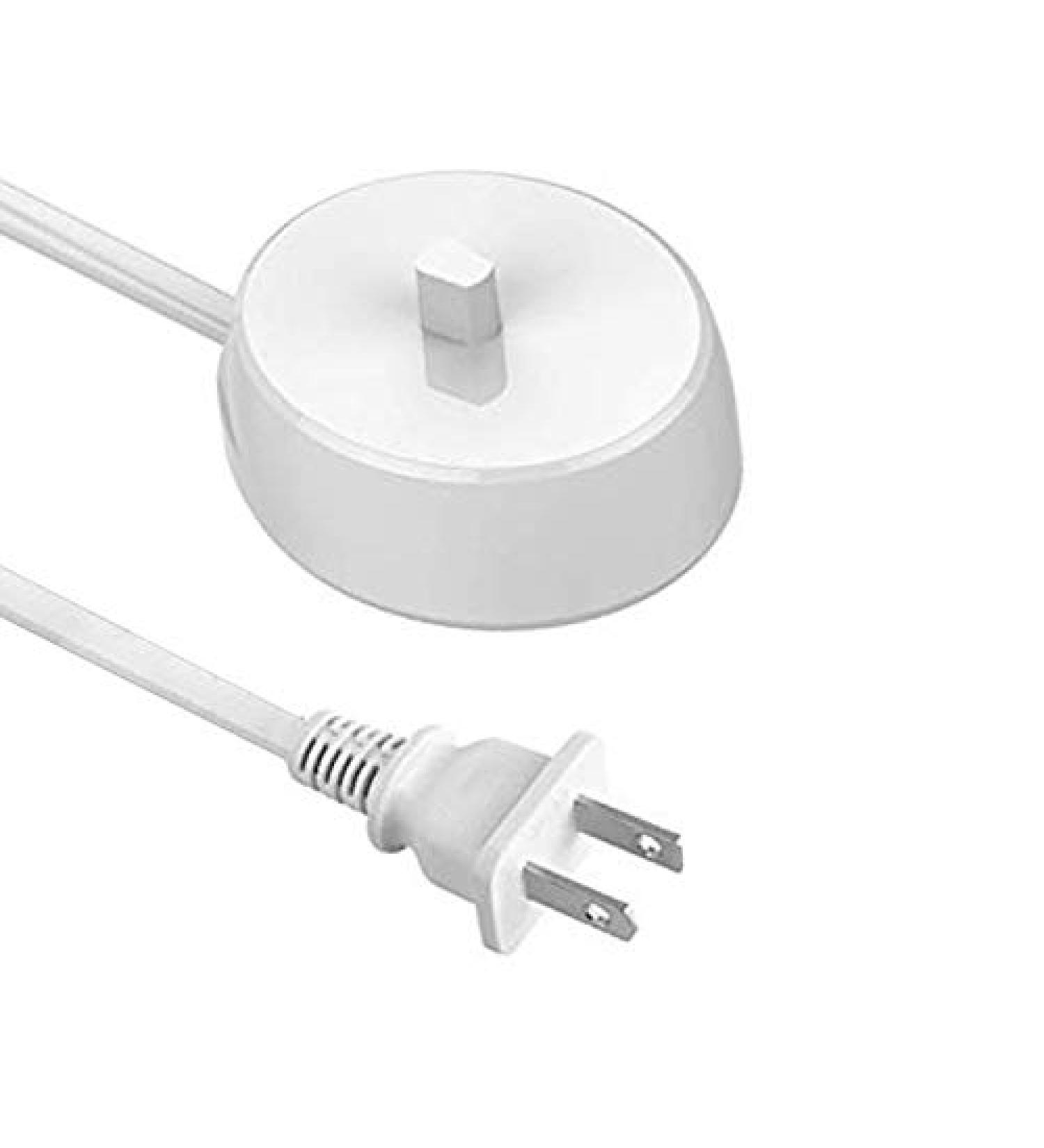 Kissmart Waterproof Charger Base for Oral-B Electric Toothbrushes | Compatible with Braun Oral B Genuine Models | Type 3757 Wireless Charging | Pro SmartSeries (White) - Buy Online on GoSupps.com
