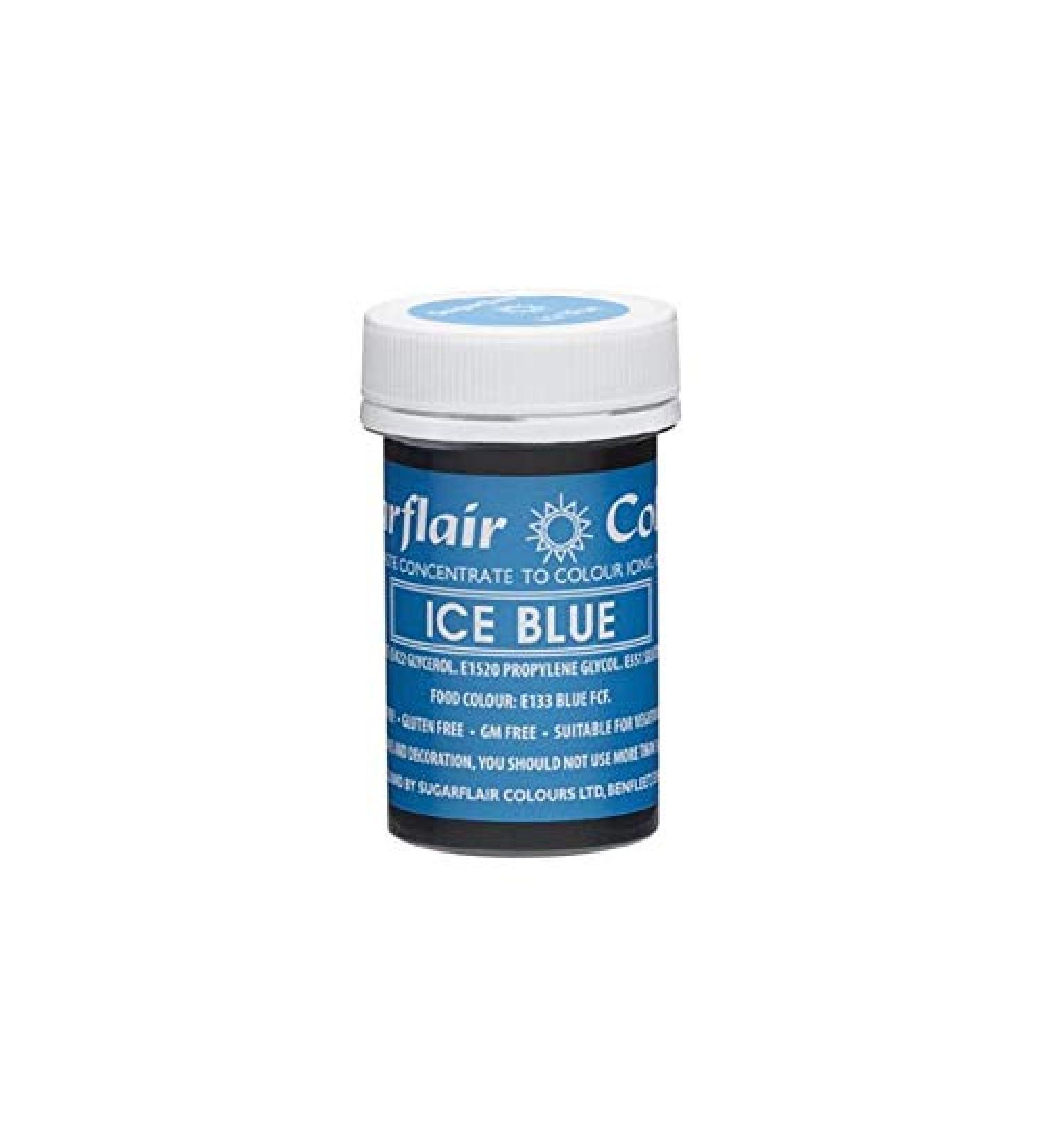 Ice Blue Spectral Paste by Sugarflair 25g - Buy Online on GoSupps.com