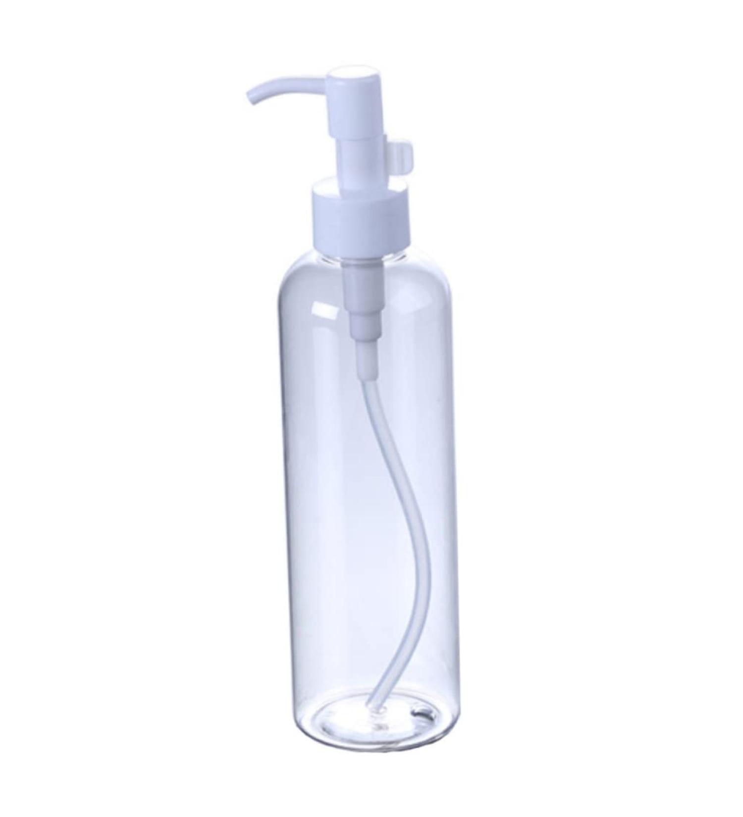 Bottle Dispenser 100ML Plastic Press Transparent Lotion Dispenser Bottle Cosmetic Containers for Travel Shower Gel Dispenser - Buy Online on GoSupps.com