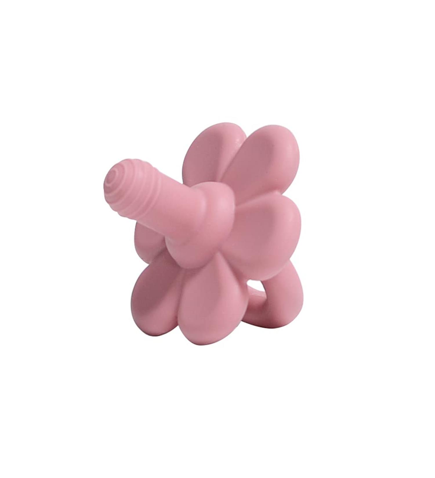 GLASSNOBLE Silicone Pacifier Chain for Newborns - Deep Rose | Safe Stylish & Durable Baby Accessory - Buy Online on GoSupps.com