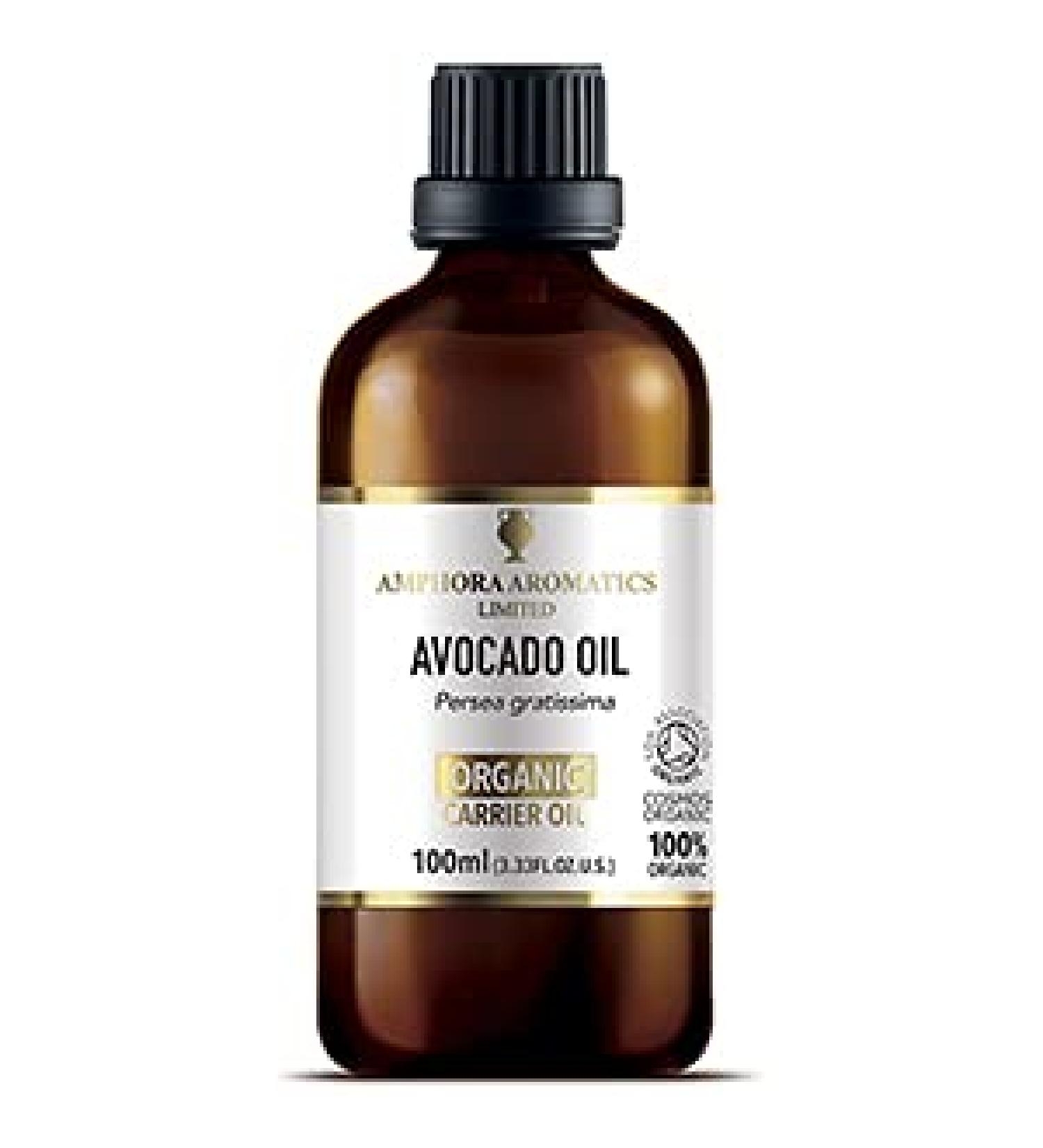 Amphora Aromatics COSMOS Organic Avocado Oil 100ml