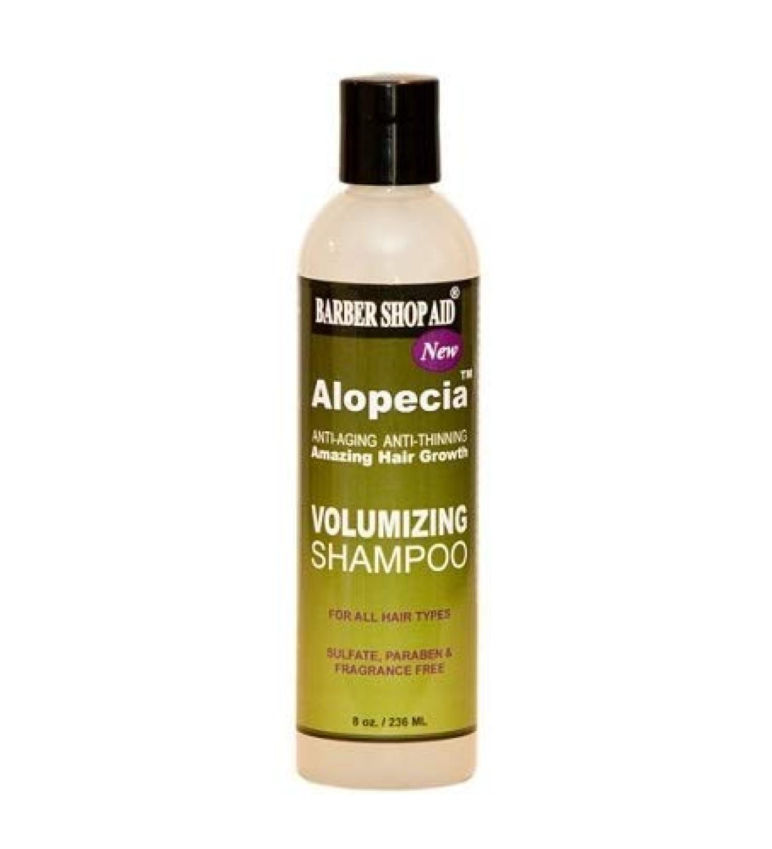 Alopecia Anti-Thinning Hair Growth Volumizing Shampoo (8oz bottle)-Barber Shop Aid