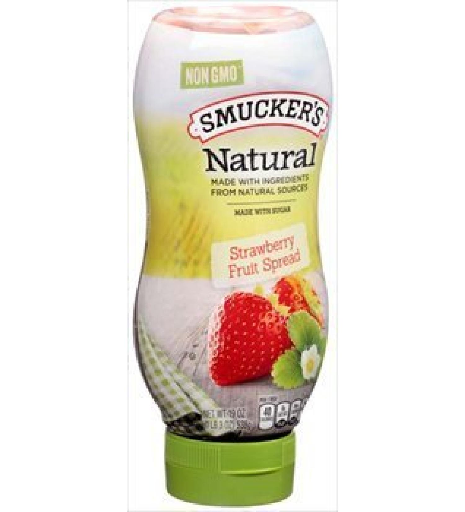 Smucker's Natural Strawberry Squeeze Bottle Fruit Spread 19 oz by Smucker's