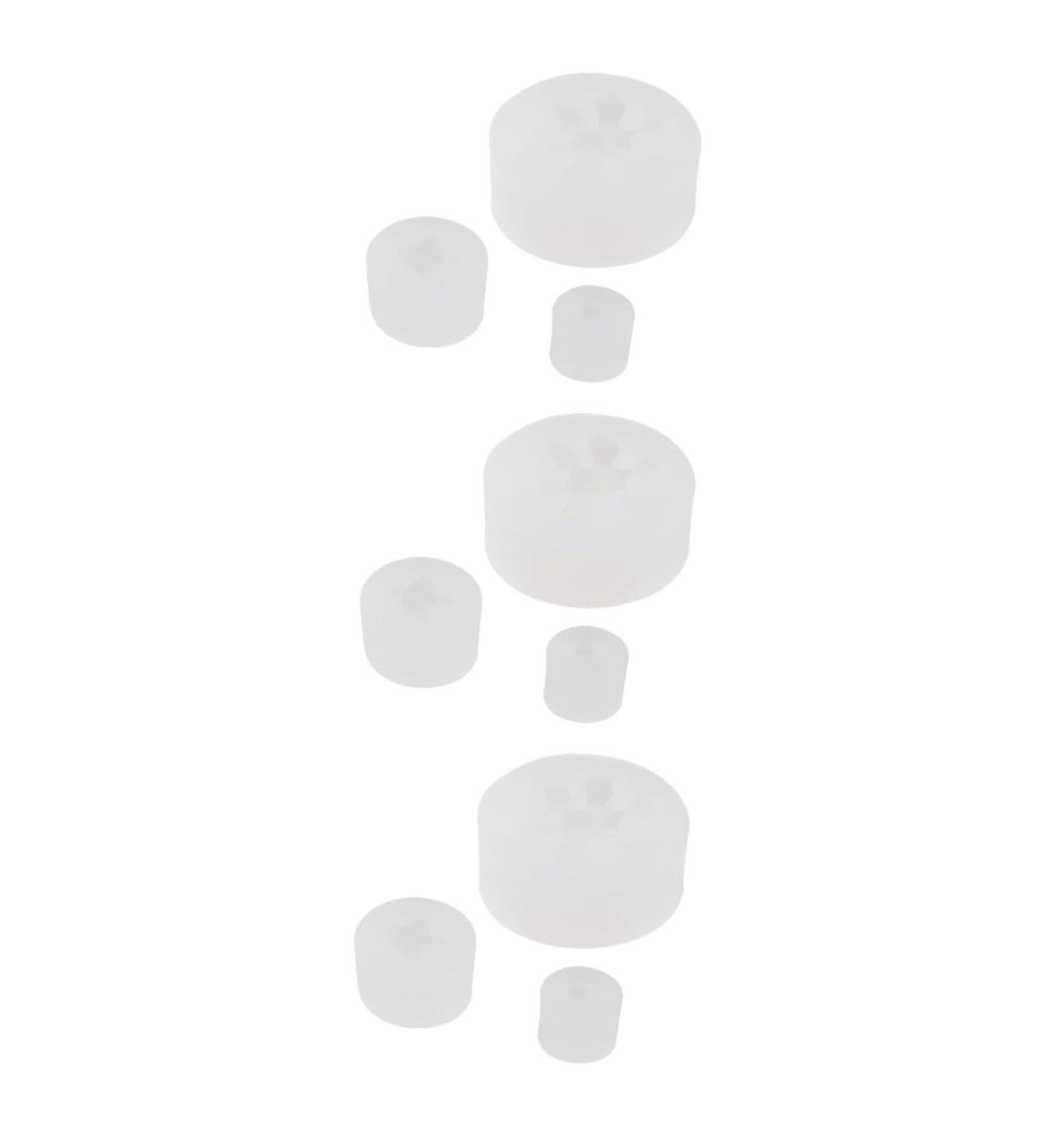 STOBOK 9 Pcs Cake Decorating Tool Fondant Cake Stencil Resin Silicone Molds Succulent Candle Mold Soap Molds Succulent Cake Pendant Molds for Resin Jewelry Resin Mold White Juicy Mousse Whitex3pcs Mx3pcs - Buy Online on GoSupps.com