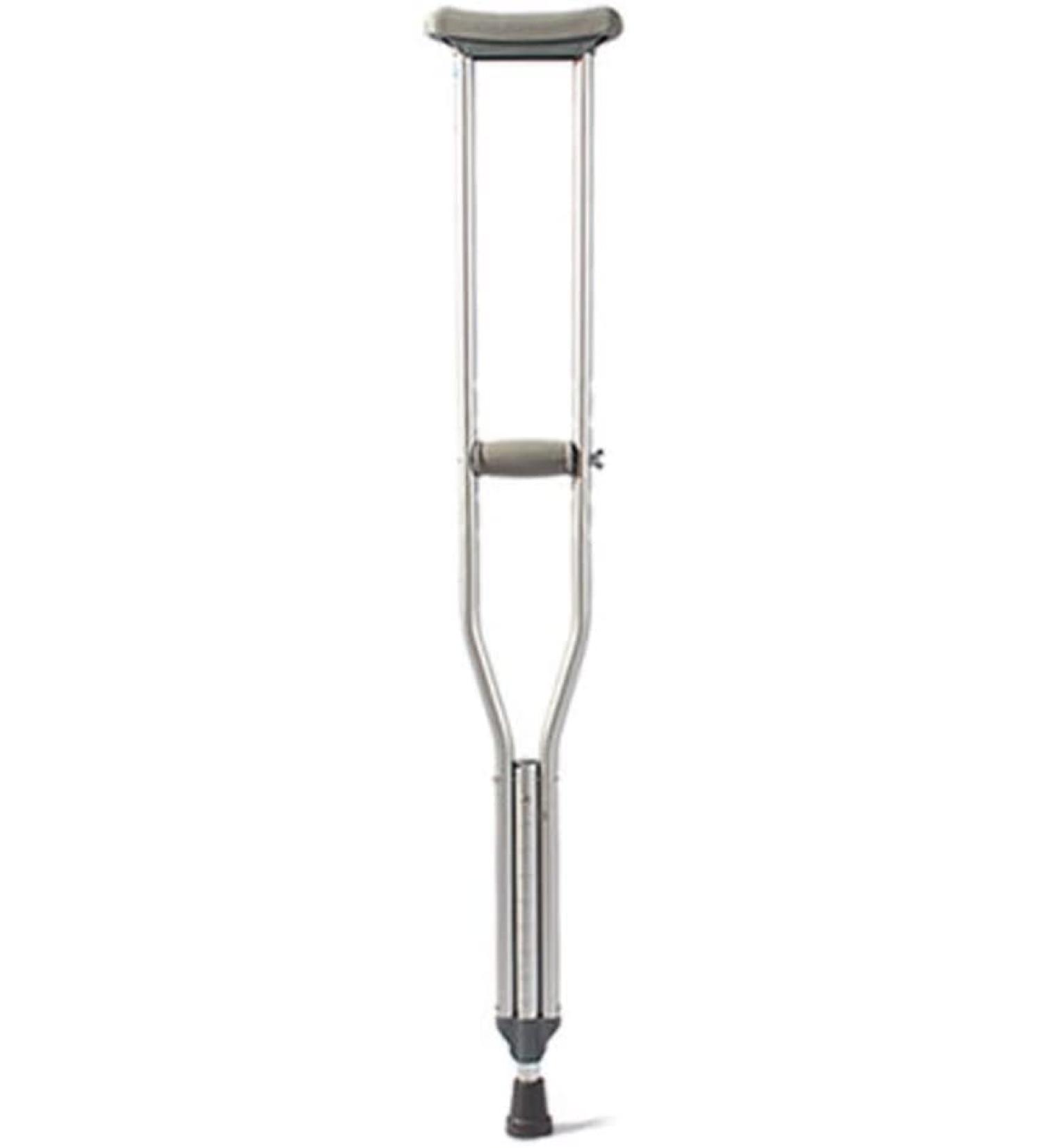 Crutches for Adults Underarm Crutch Forearm Adjustable Lightweight Adjustable Aluminum Crutches Comfort-Fit Grip Great for Travel or Work (A) Journey - Buy Online on GoSupps.com