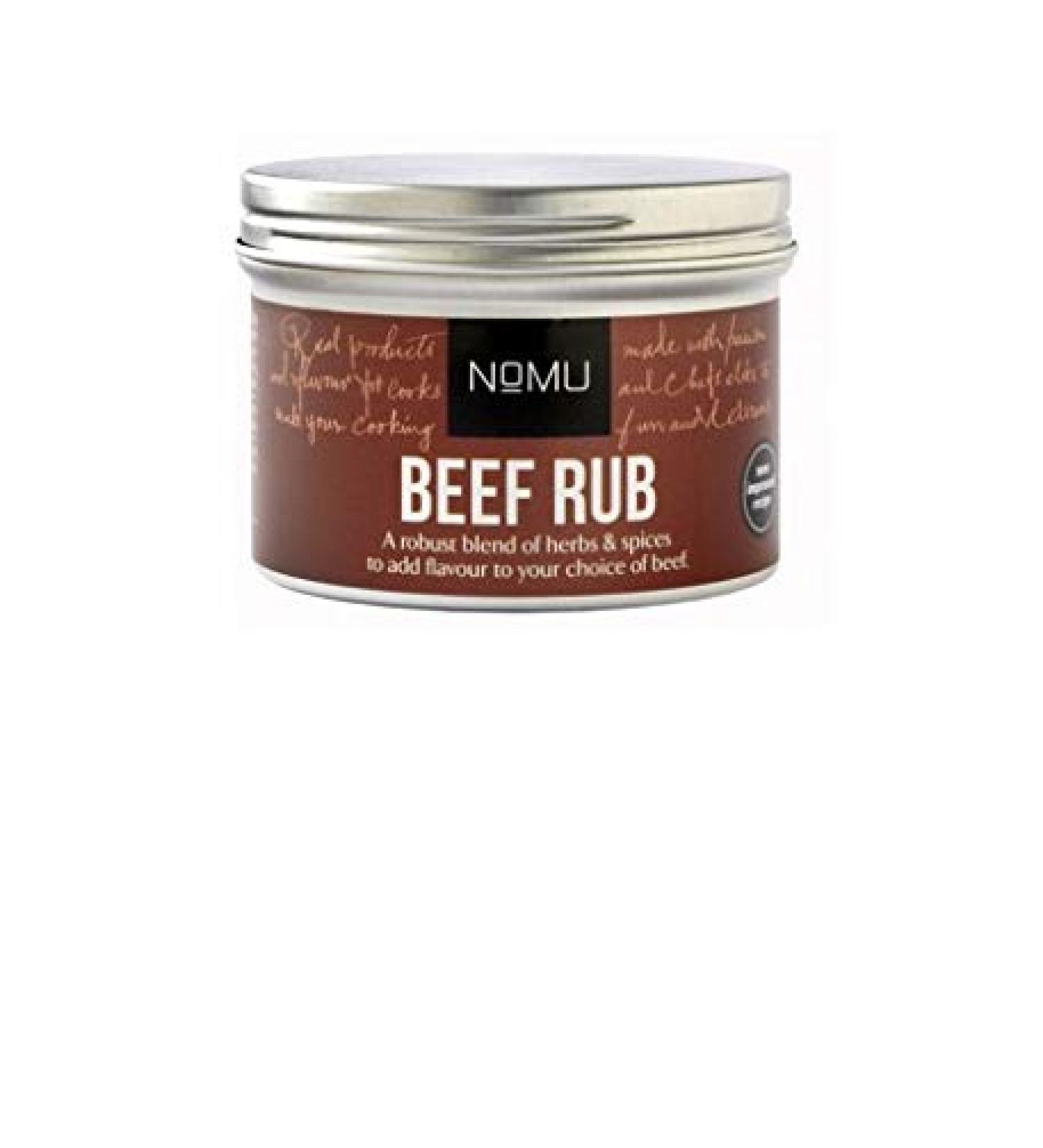 NOMU Beef Rub 50g Pack of 8