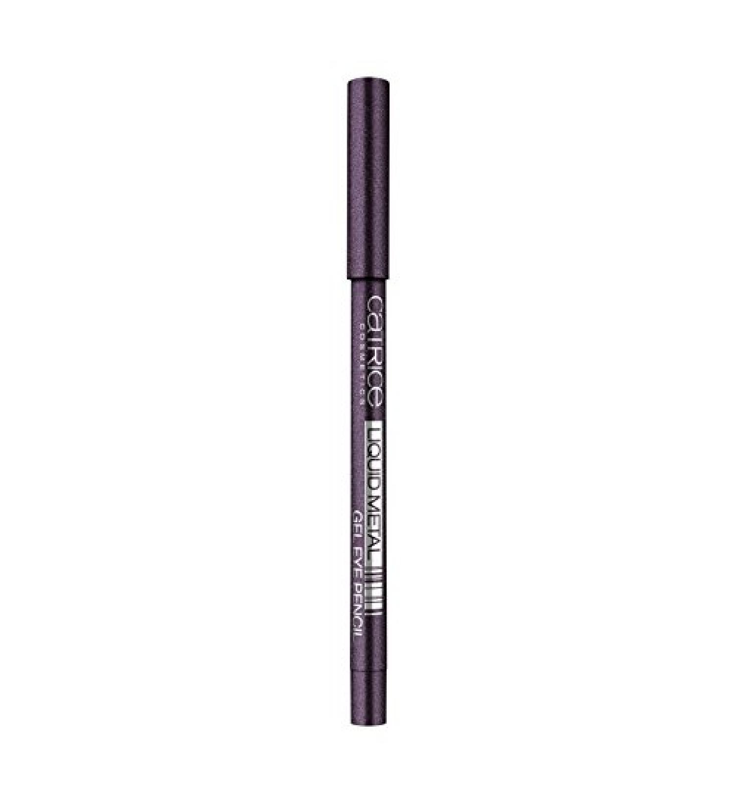 Catrice - Eyeliner - Liquid Metal Gel Eye Pencil 060 - Lilac Is Back In Nearly Black