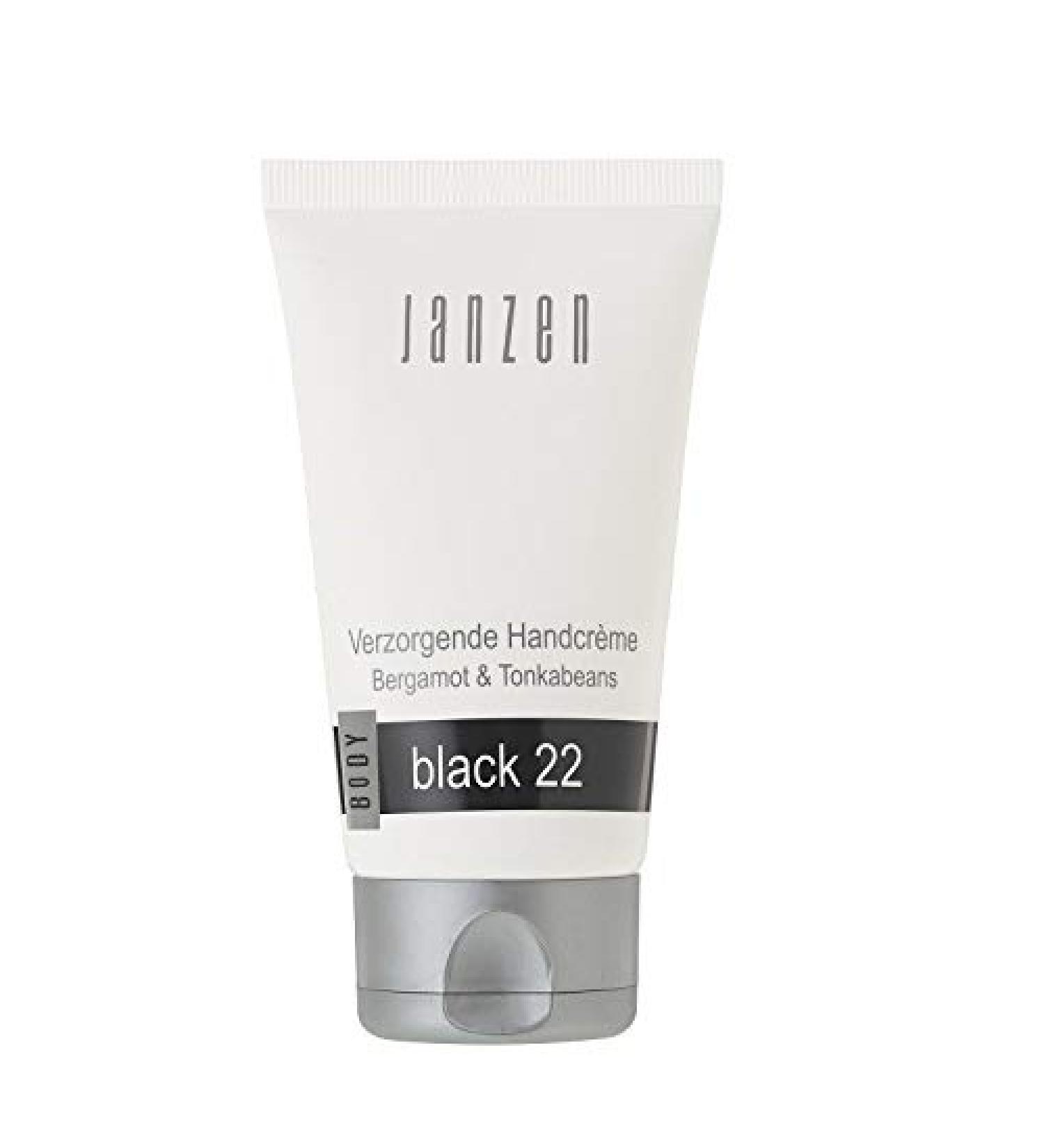 Janzen Black 22 Nourishing Hand Cream Bergamot & Tonka Beans 75ml