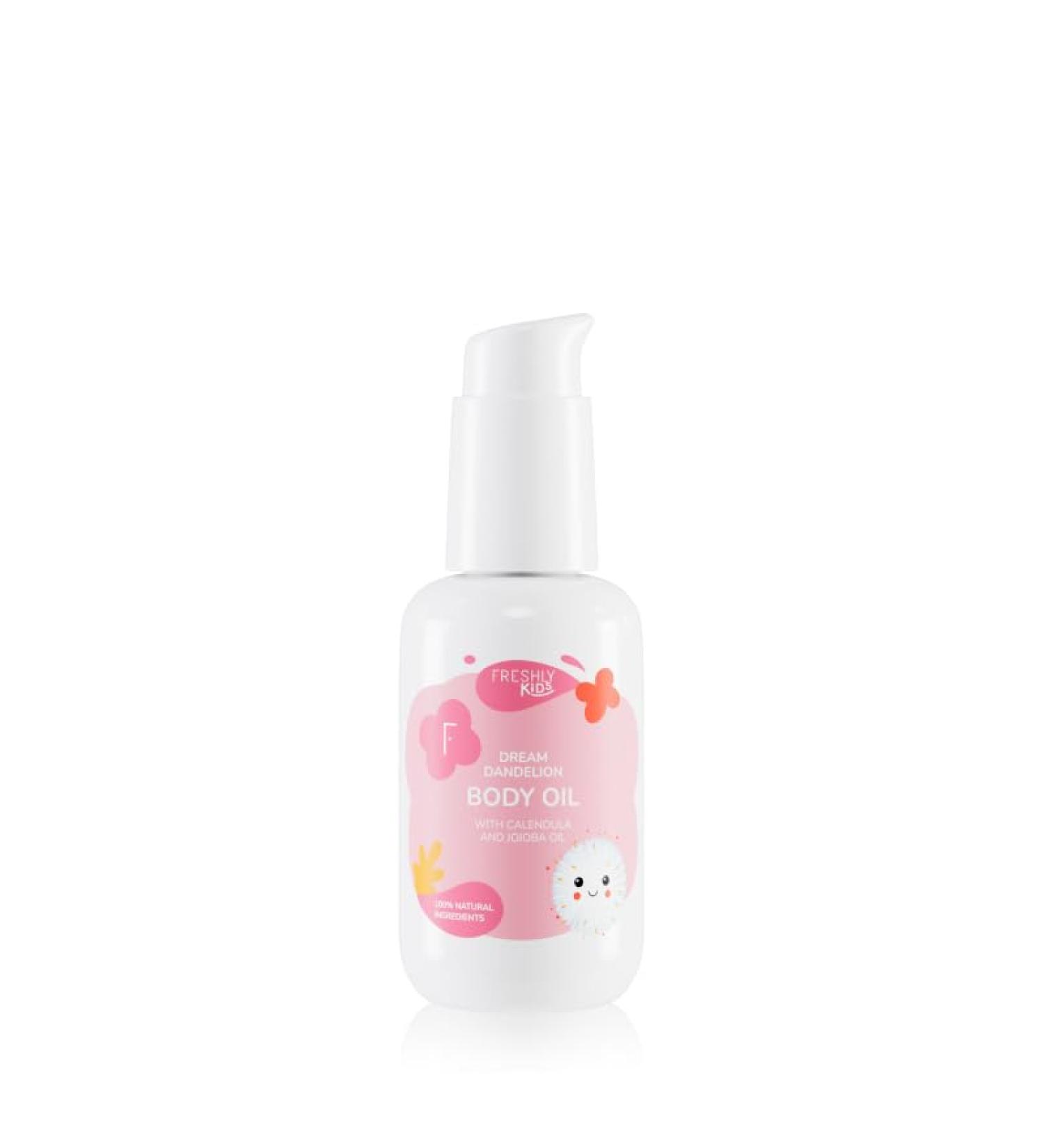 Freshly Cosmetics Natural Baby Oil Dream Dandelion Body Oil - Buy Online on GoSupps.com