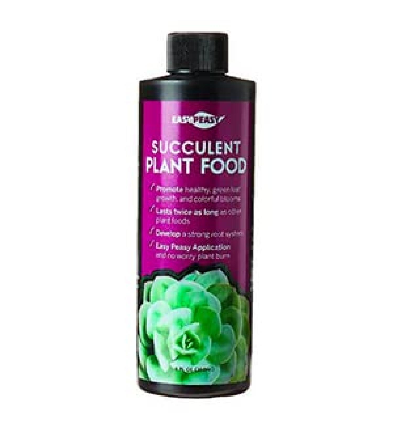 Succulent & Cacti Plant Food | Ideal for Indoor Gardening | Long-lasting Formula (8oz) - Buy Online on GoSupps.com