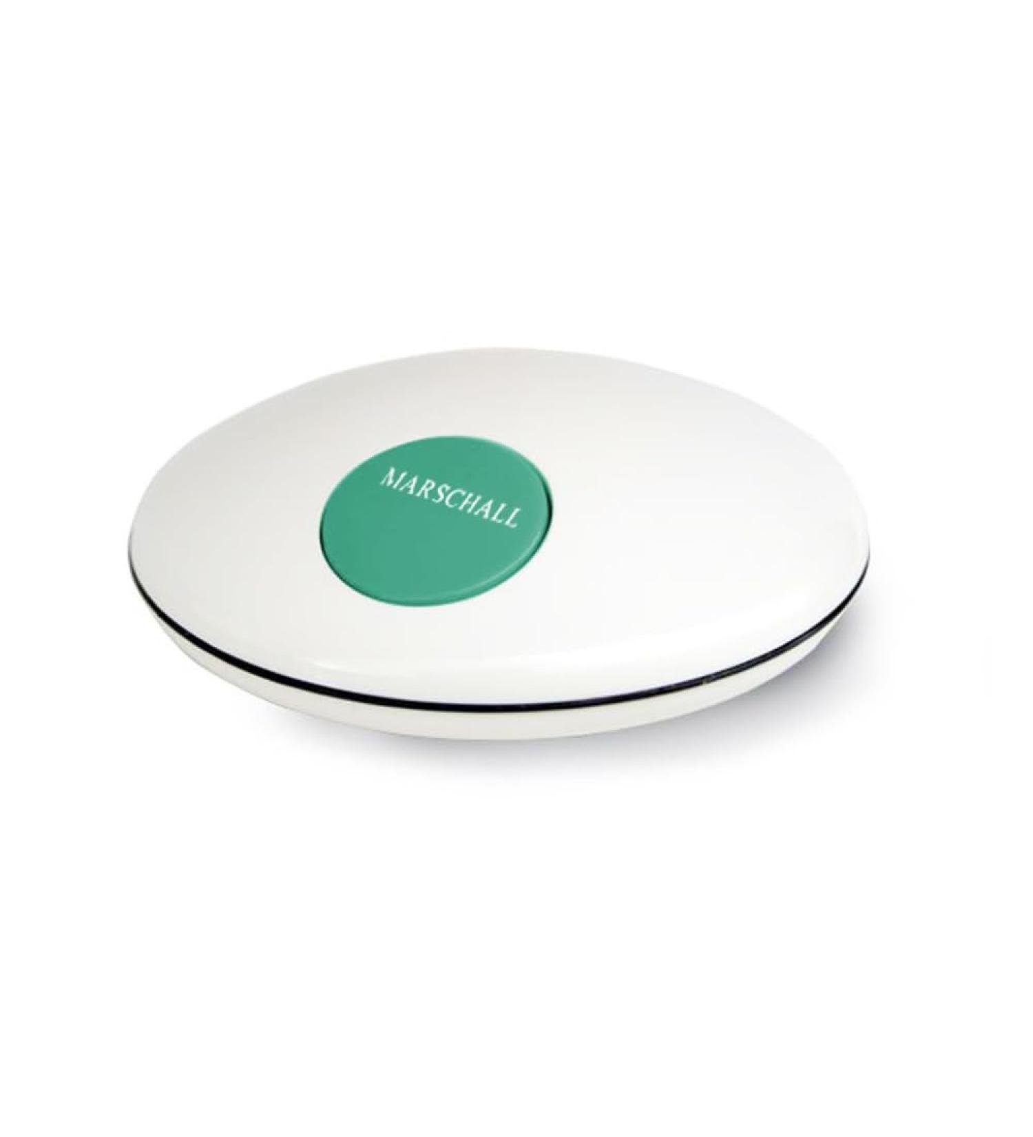 German Speaking Clock 1001w | UFO Design | Voice Output | Easy to Use | Compact & White - Shop Now! - Buy Online on GoSupps.com