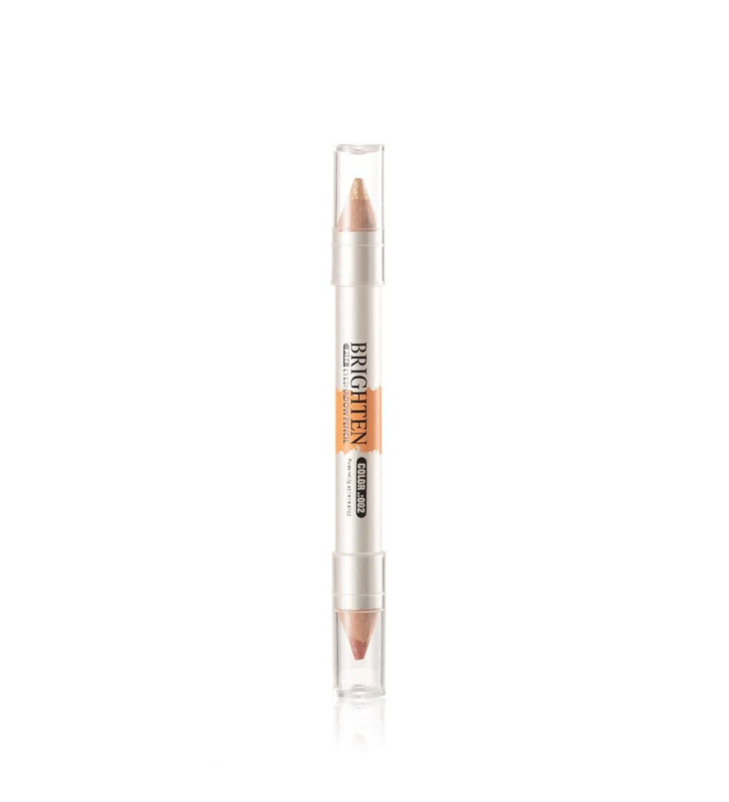 miduoidn Double-Headed Highlight Pencil Women Brightener Stick for Beginners Face Eyeshadow Eyeliner Pen Cosmetics Facial - Buy Online on GoSupps.com
