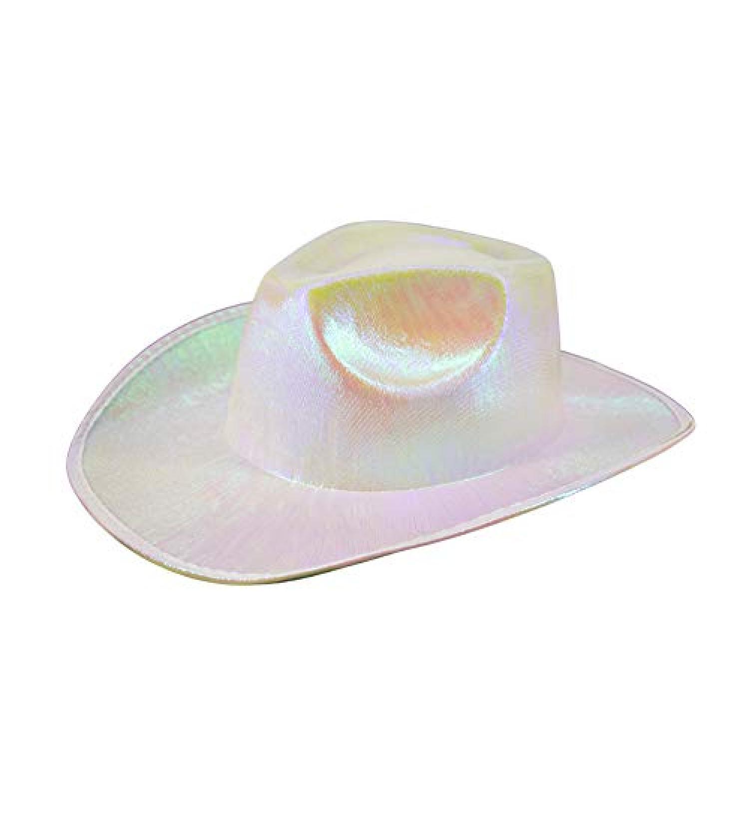 Arsimus Space Cowboy Holographic Rave Hat - Opal White | Shop Now - Buy Online on GoSupps.com