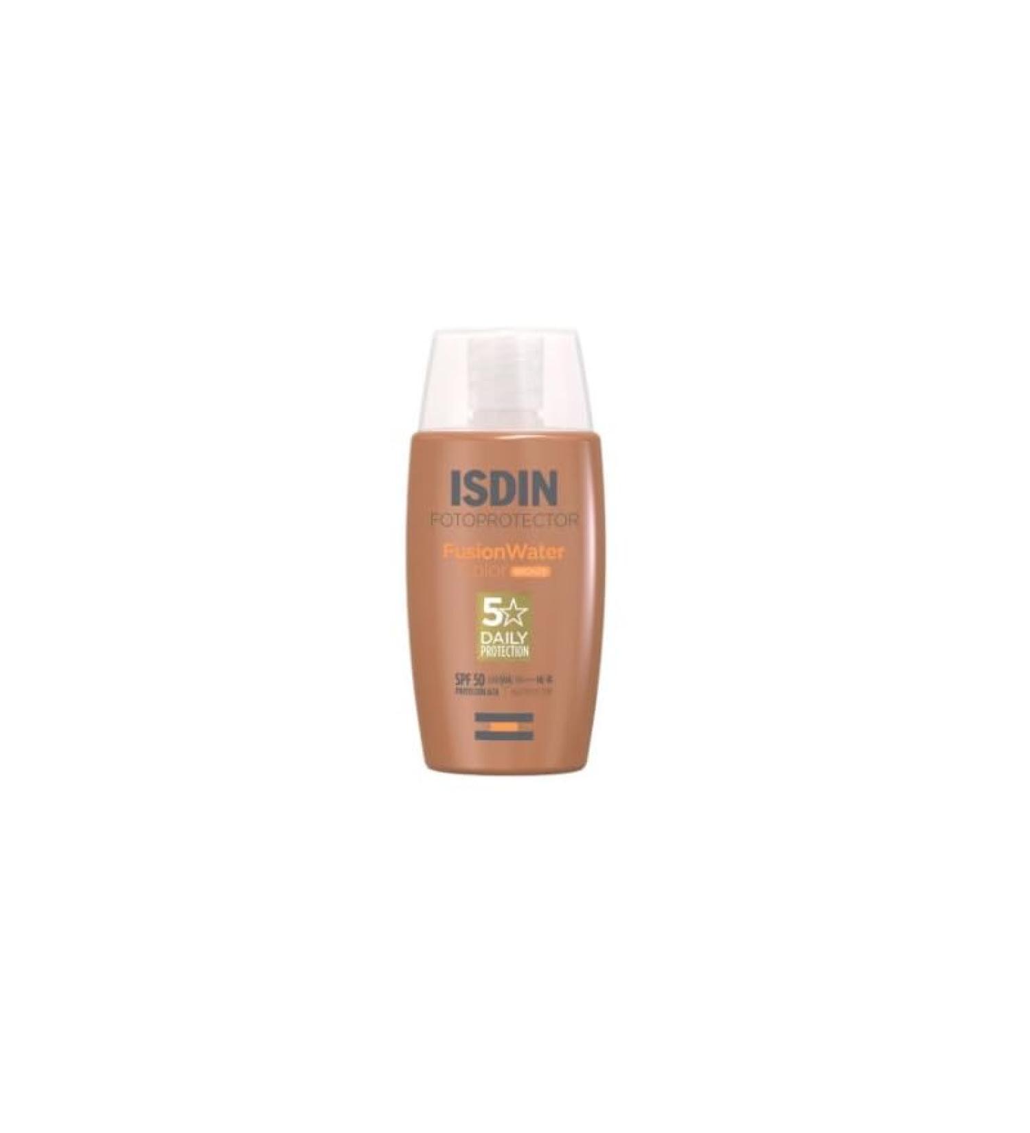 ISDIN Isdin Fotoprotector Fusion Water Color SPF50 50 ml - Teinte : Bronze