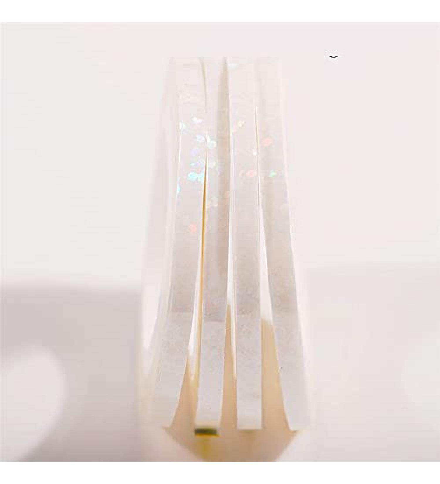 Glitter Nail Art Striping Tape Set - 5 Rolls, 3mm Width with Dispenser - DIY Self-Adhesive Foil for Nail Art Designs - Buy Online on GoSupps.com