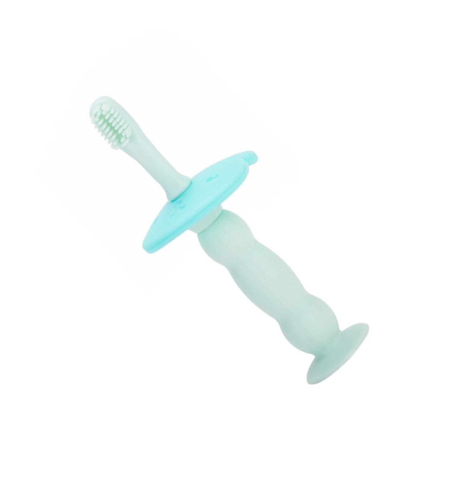 Soft Baby Toothbrush - Infant Training Brush & Teether for Toddlers | International Shipping - Buy Online on GoSupps.com
