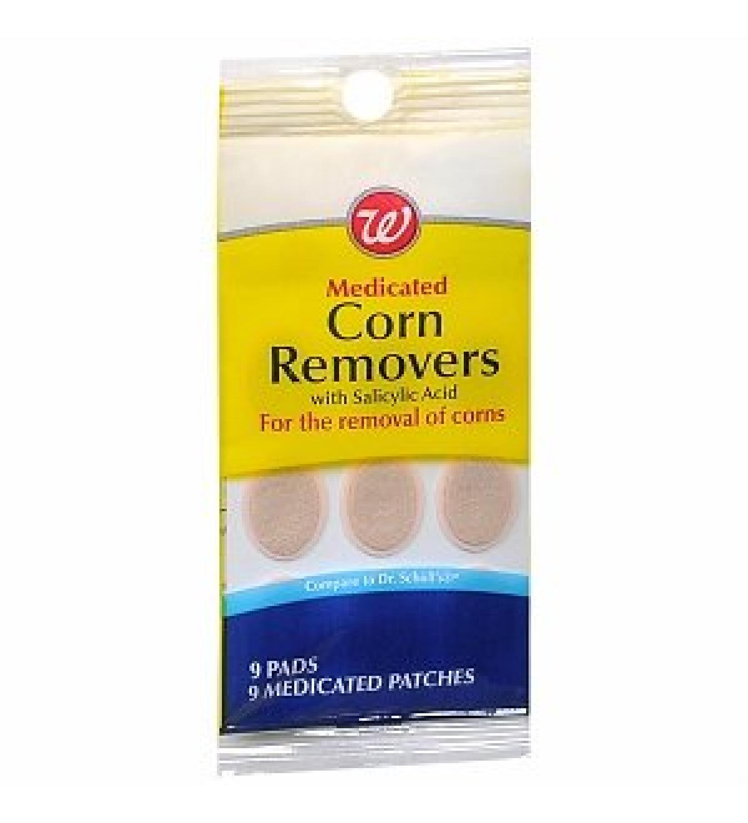 Walgreens Corn Removers with Salicylic Acid Pads and Patches 9 ea
