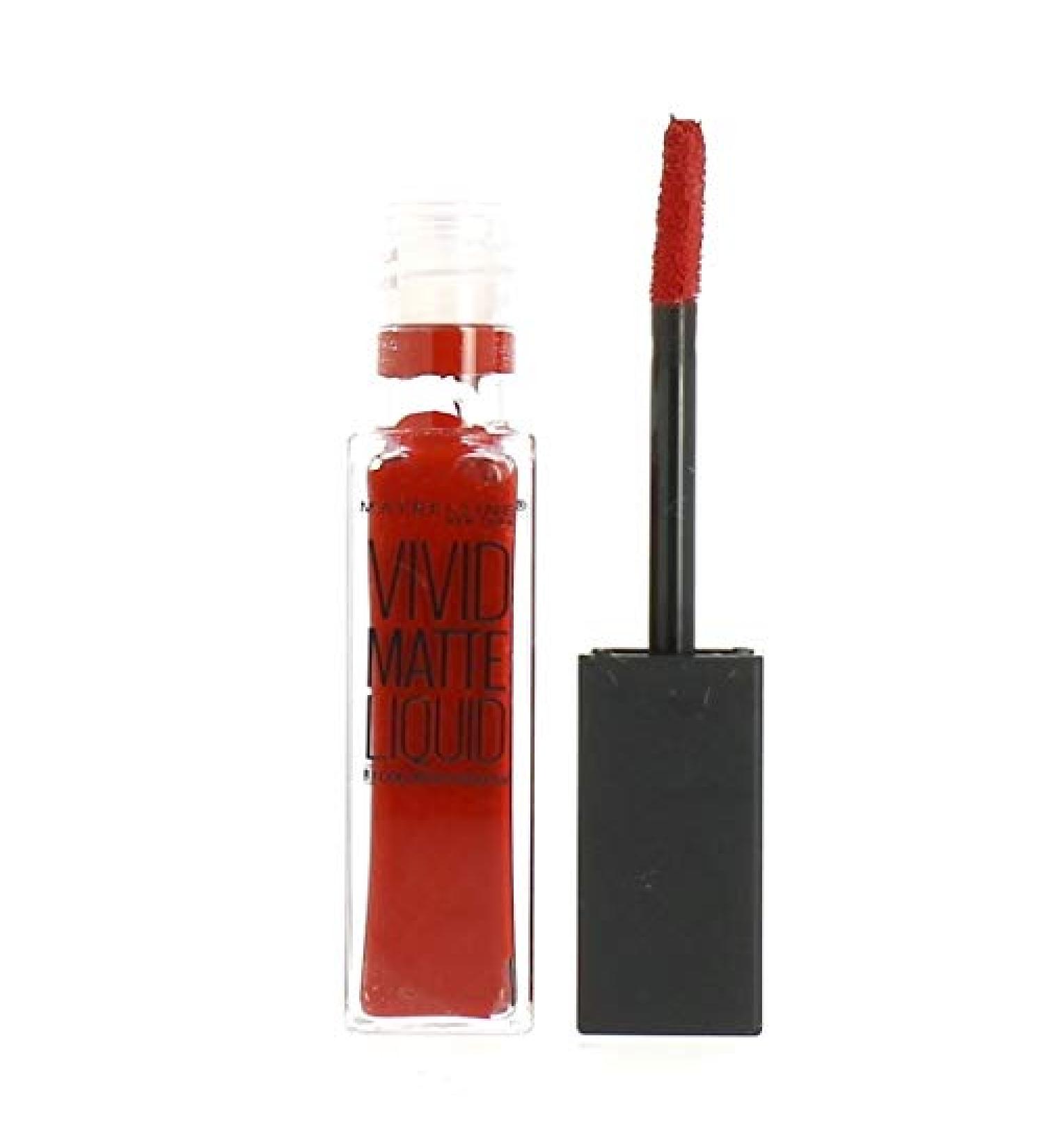 Vivid Matte Liquid Gemey 35 Rebel Red
