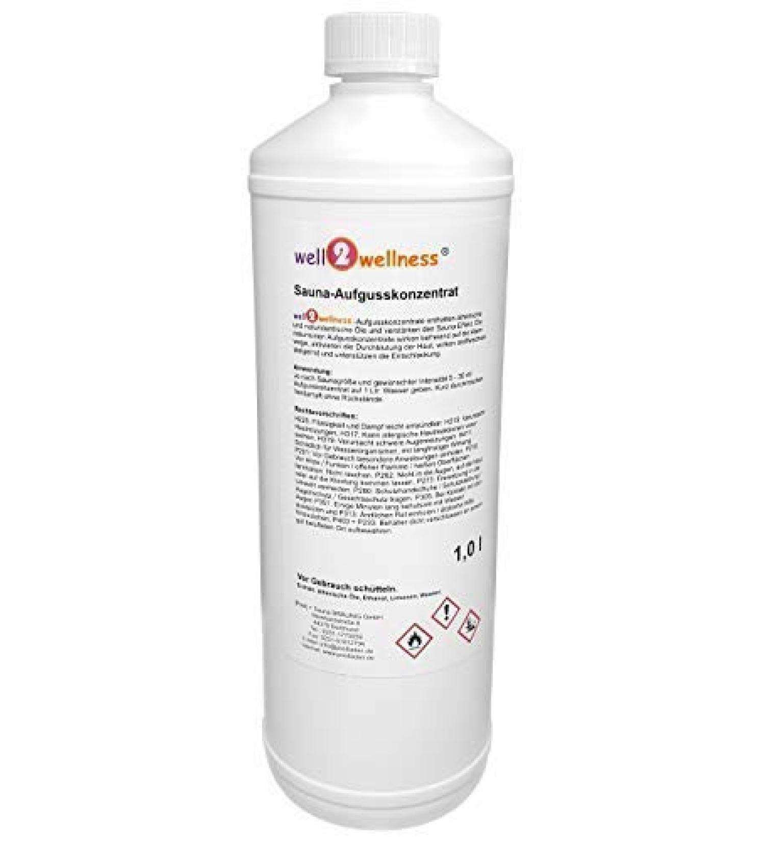 Sauna infusion - concentrate/sauna fragrance - concentrate 1.0 l - over 100 top aromas to choose from (sandalwood)