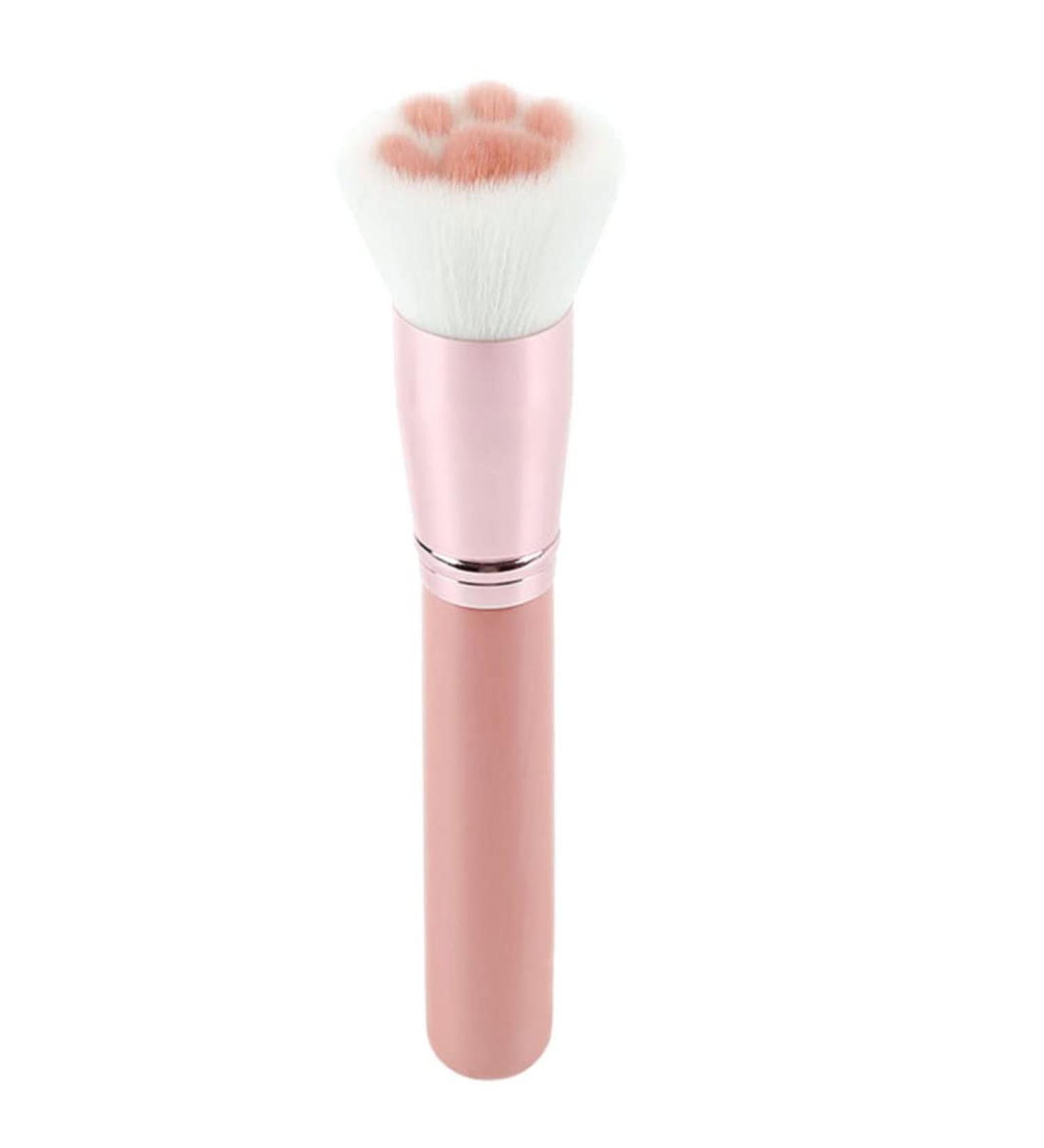 1PC Cat Paw Foundation Makeup Brush Professional Cosmetic Brush Foundation Brushes Powder Brush Blush Brush Multifunctional Cosmetic Tool Pink - Buy Online on GoSupps.com