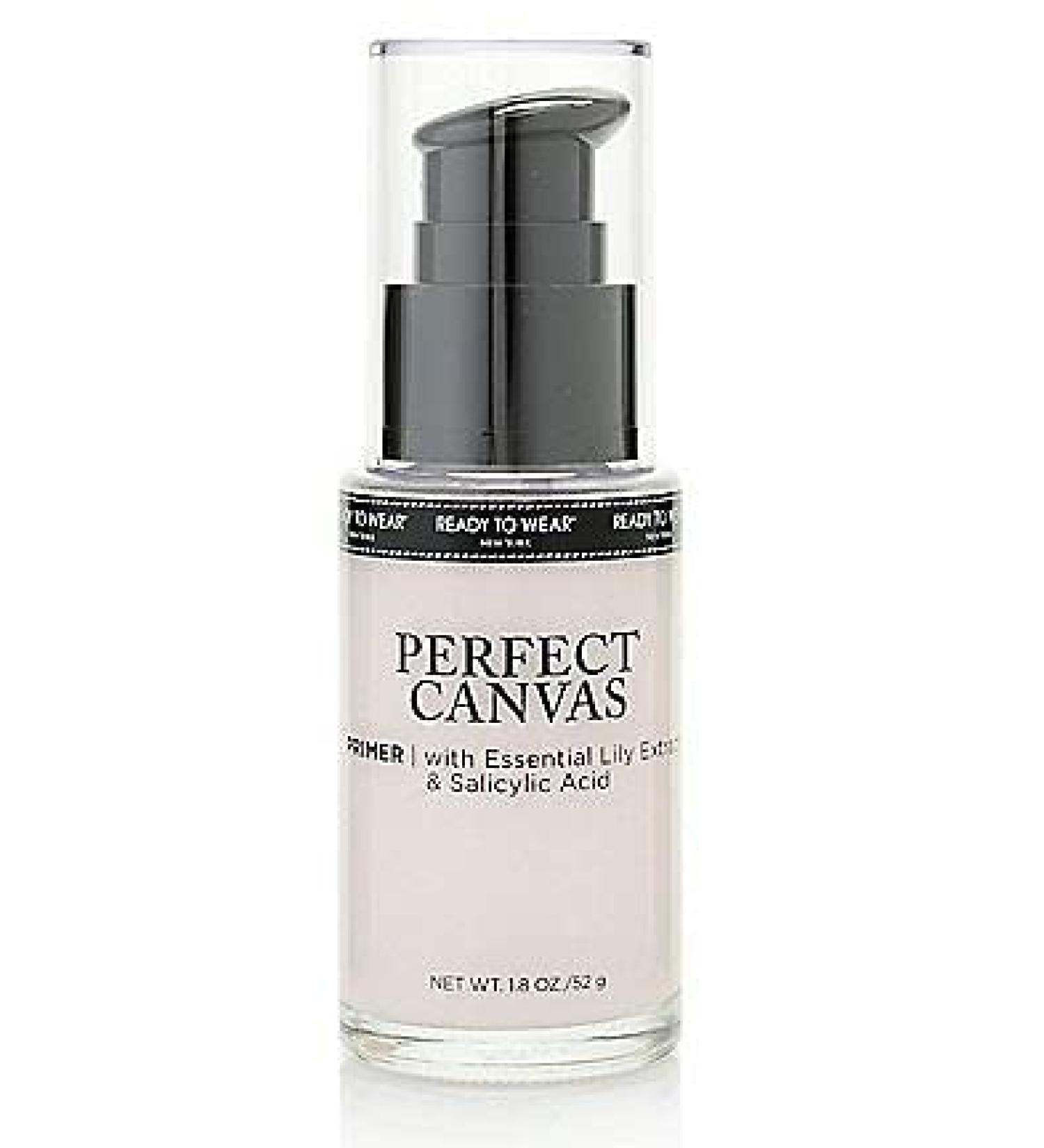 Ready to Wear Perfect Canvas Primer - Reduces Fine Wrinkles Anti Oxidants Anti Aging Skin Primer for Makeup Made in USA