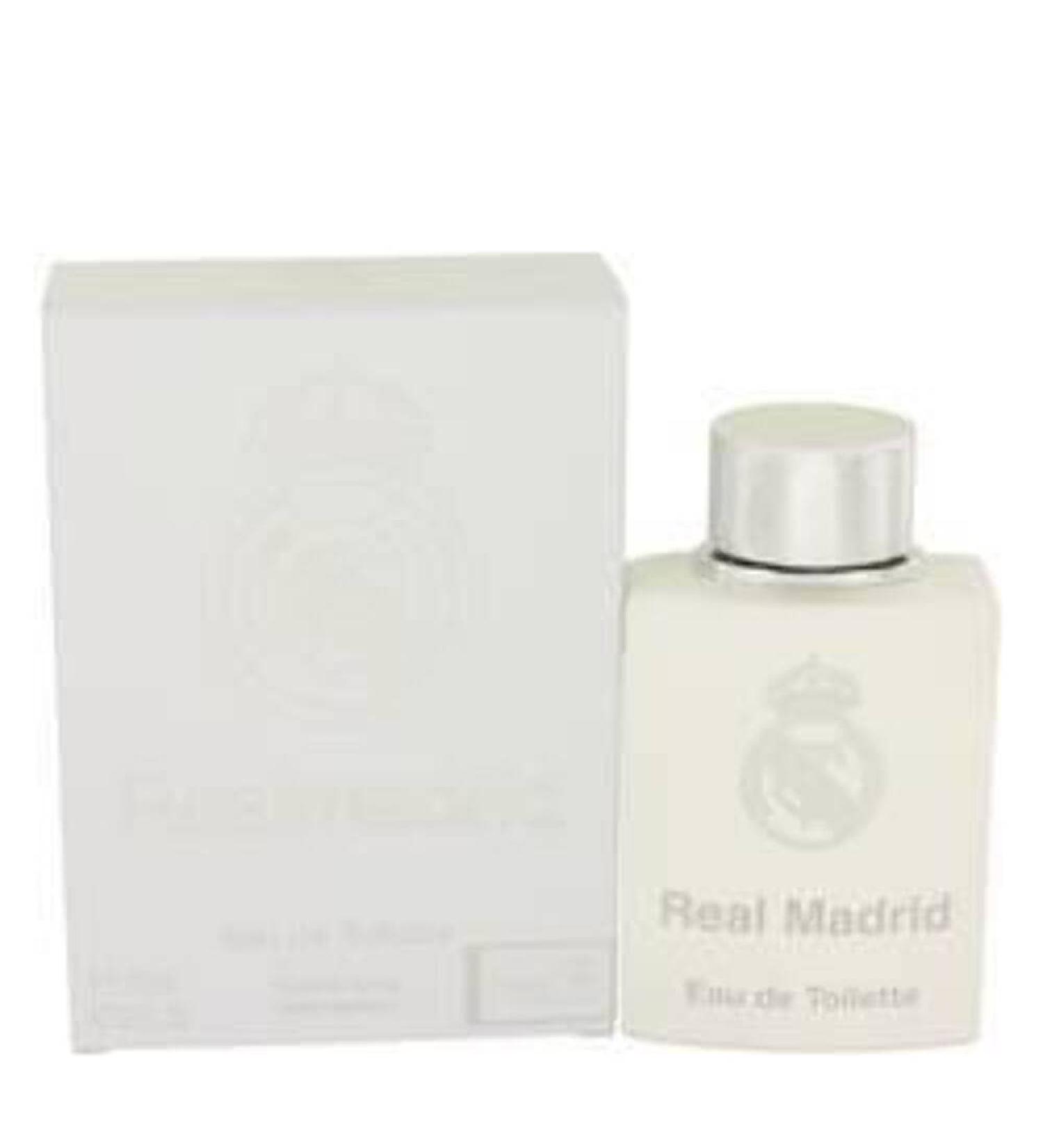 Real Madrid Special Edition Fragrance for Men Eau De Toilette EDT 3.4oz 100ml Cologne Spray Made in Spain by Air Val International Real Madrid EDT by Air Val International 1 Count (Pack of 1)