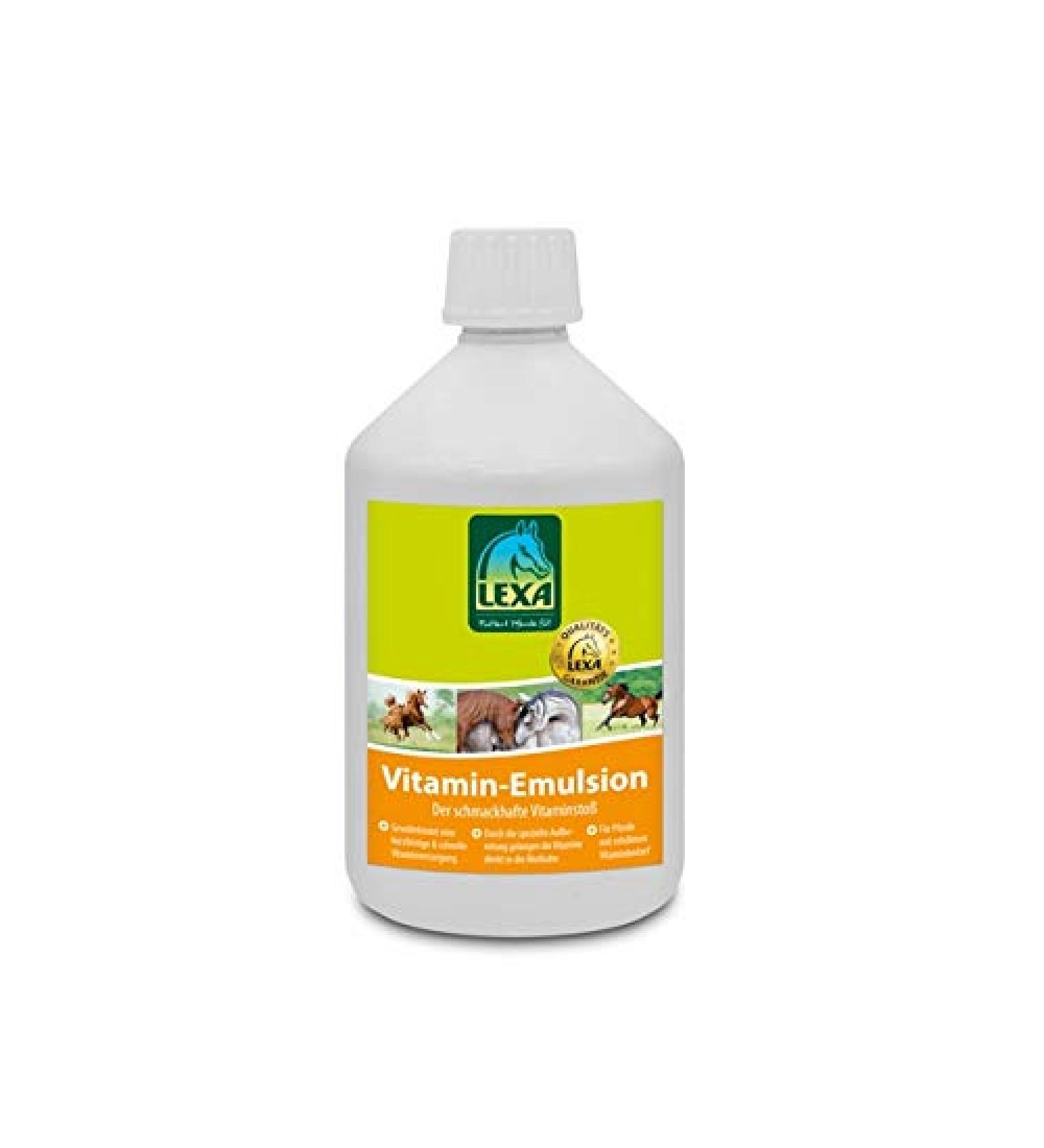 Lexa Vitamin Emulsion - 500 ml bottle.
