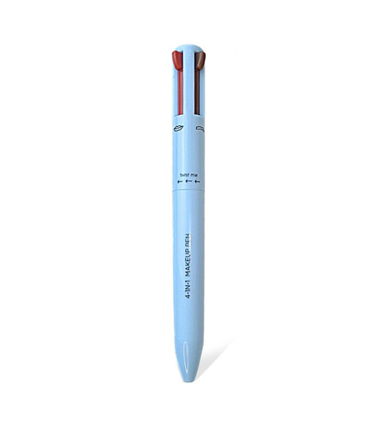 MARKELL 4 in 1 Makeup Pen Touch-up Pen Makeup Eyebrow Pencil Waterproof 4 Colors Multifunctional Beauty Makeup Pen 02 - Buy Online on GoSupps.com
