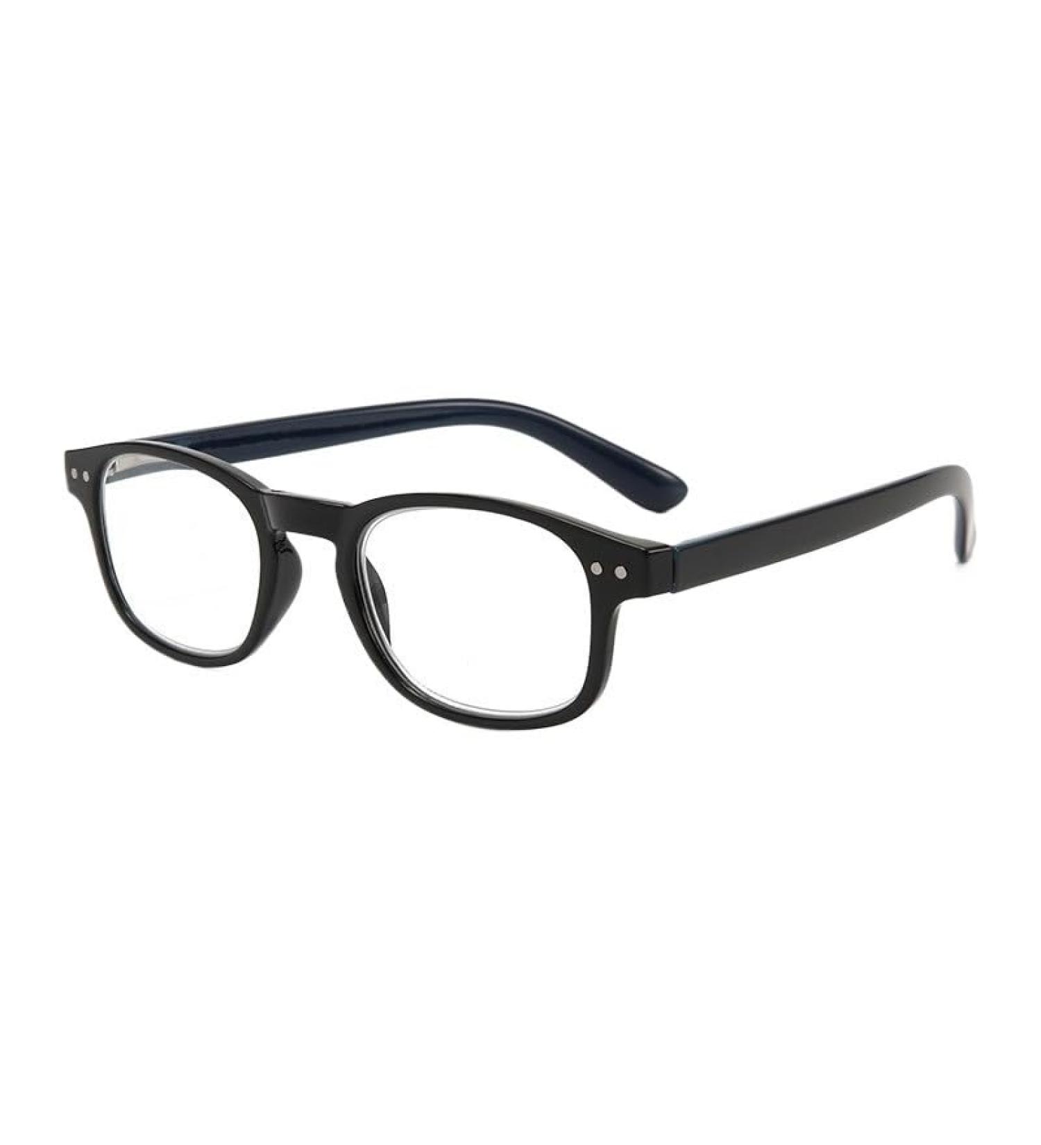 Portable Black Bifocal Reading Glasses for Presbyopia - Personalized 150 Degrees - International Shipping - Buy Online on GoSupps.com
