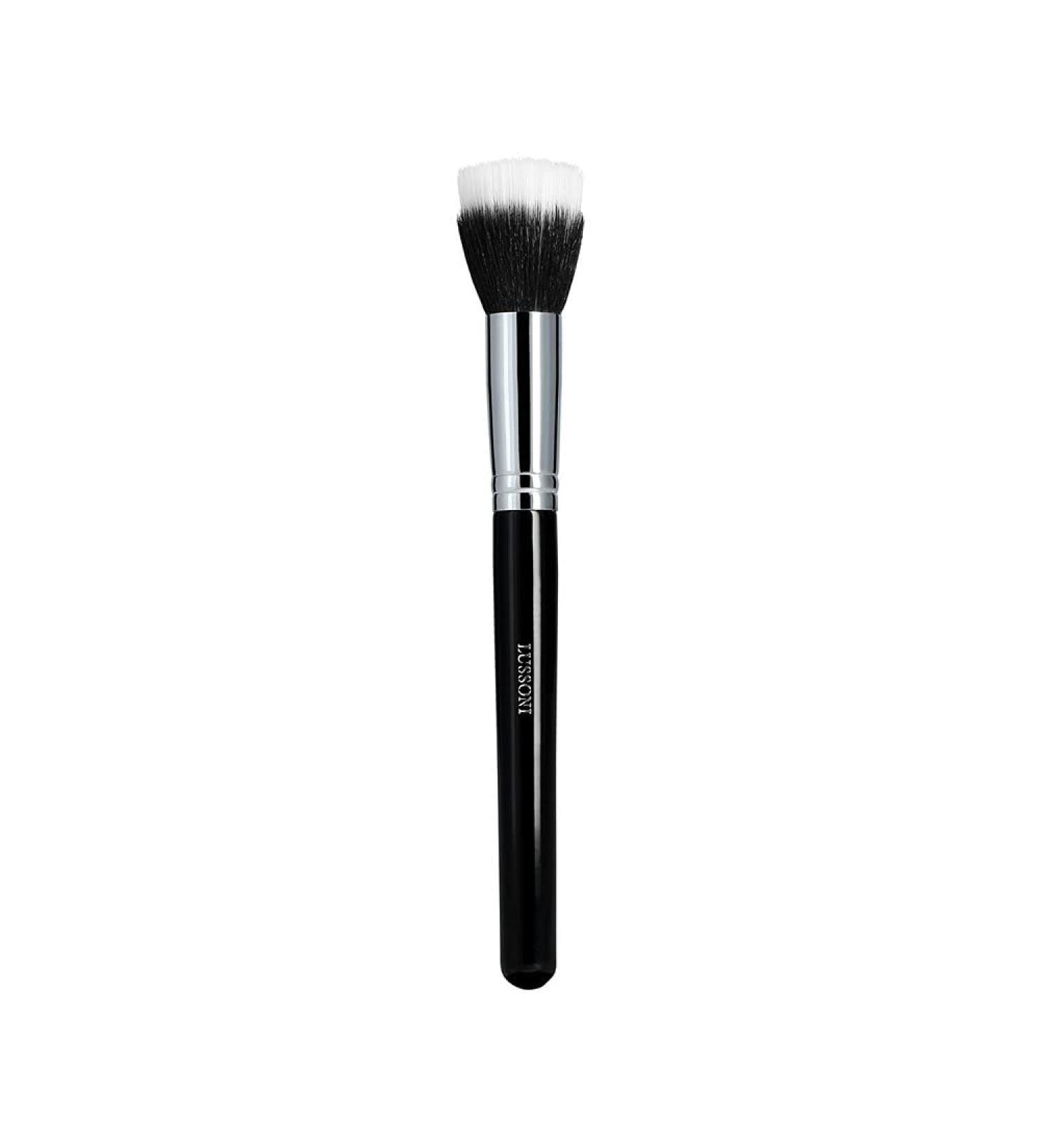 T4B Lussoni 100 Series Professional Make-Up Brush Set - Foundation Concealer Liquid & Cream Cosmetics - Round Flat Angled Conical & Kabuki Duo Fiber Brushes for International Shipping - Buy Online on GoSupps.com