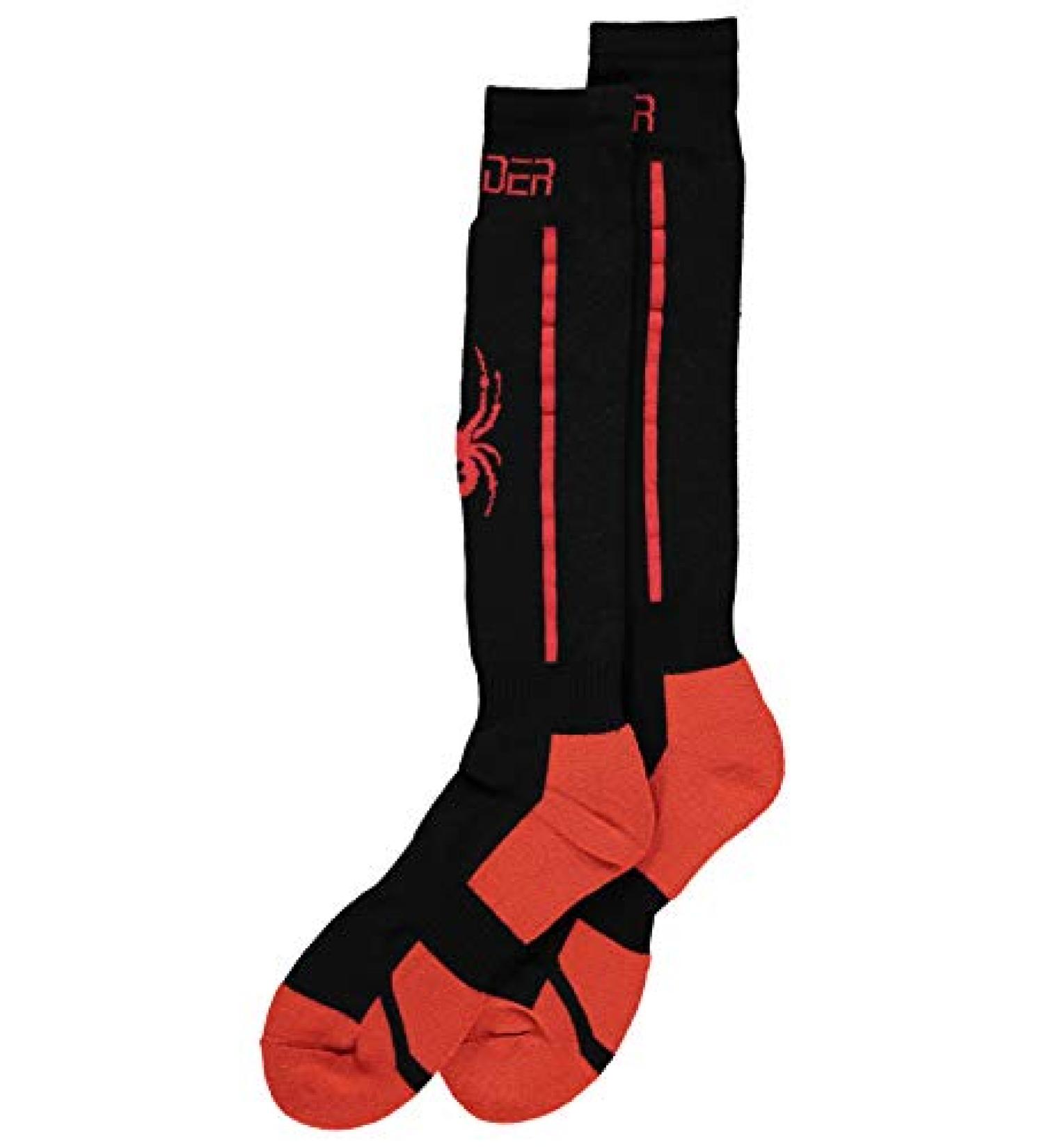 Spyder Active Sports Men's Sweep Socks - Black, Size Large - Buy Online on GoSupps.com