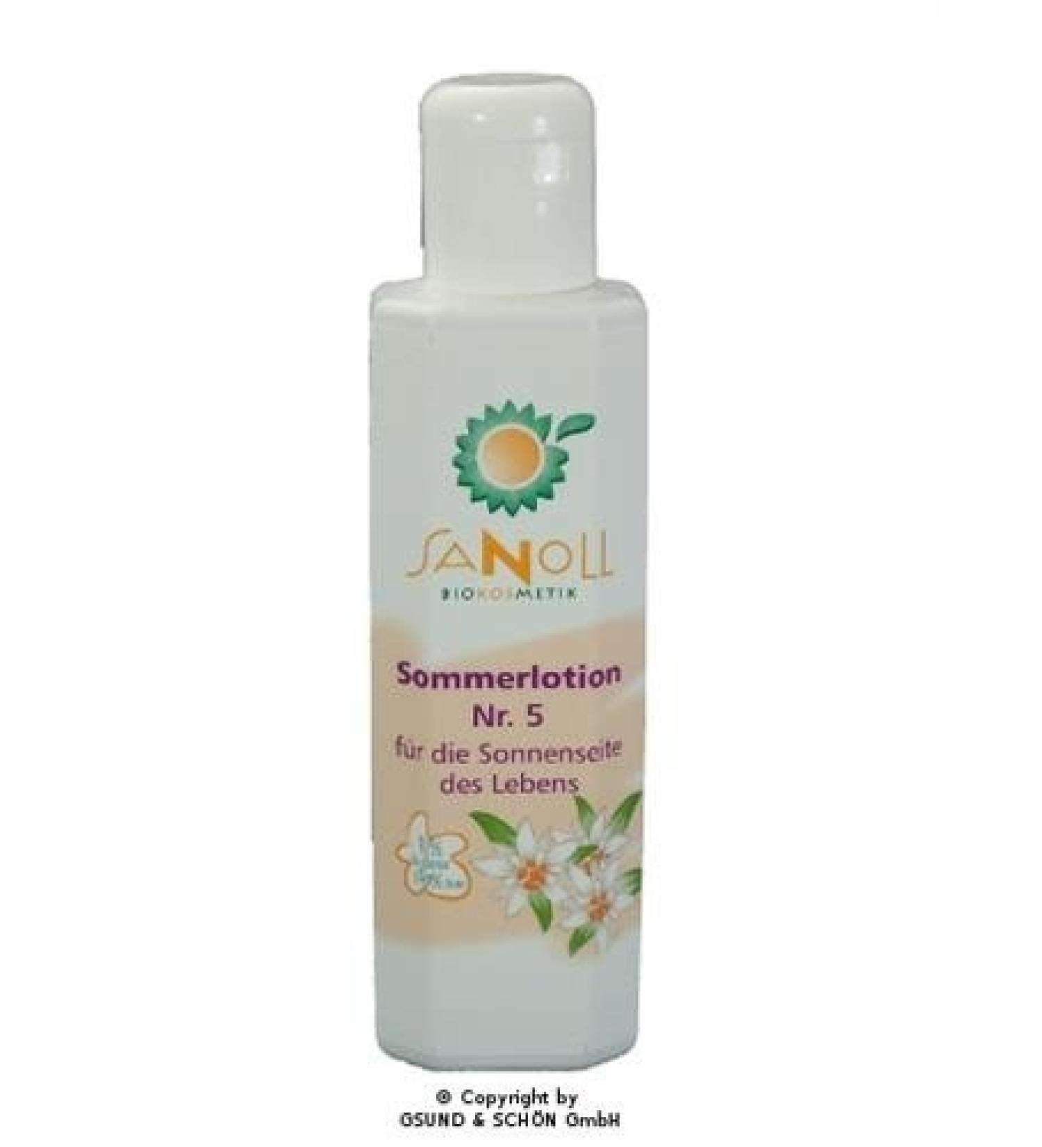 Sanoll summer lotion No. 5 - 150 ml