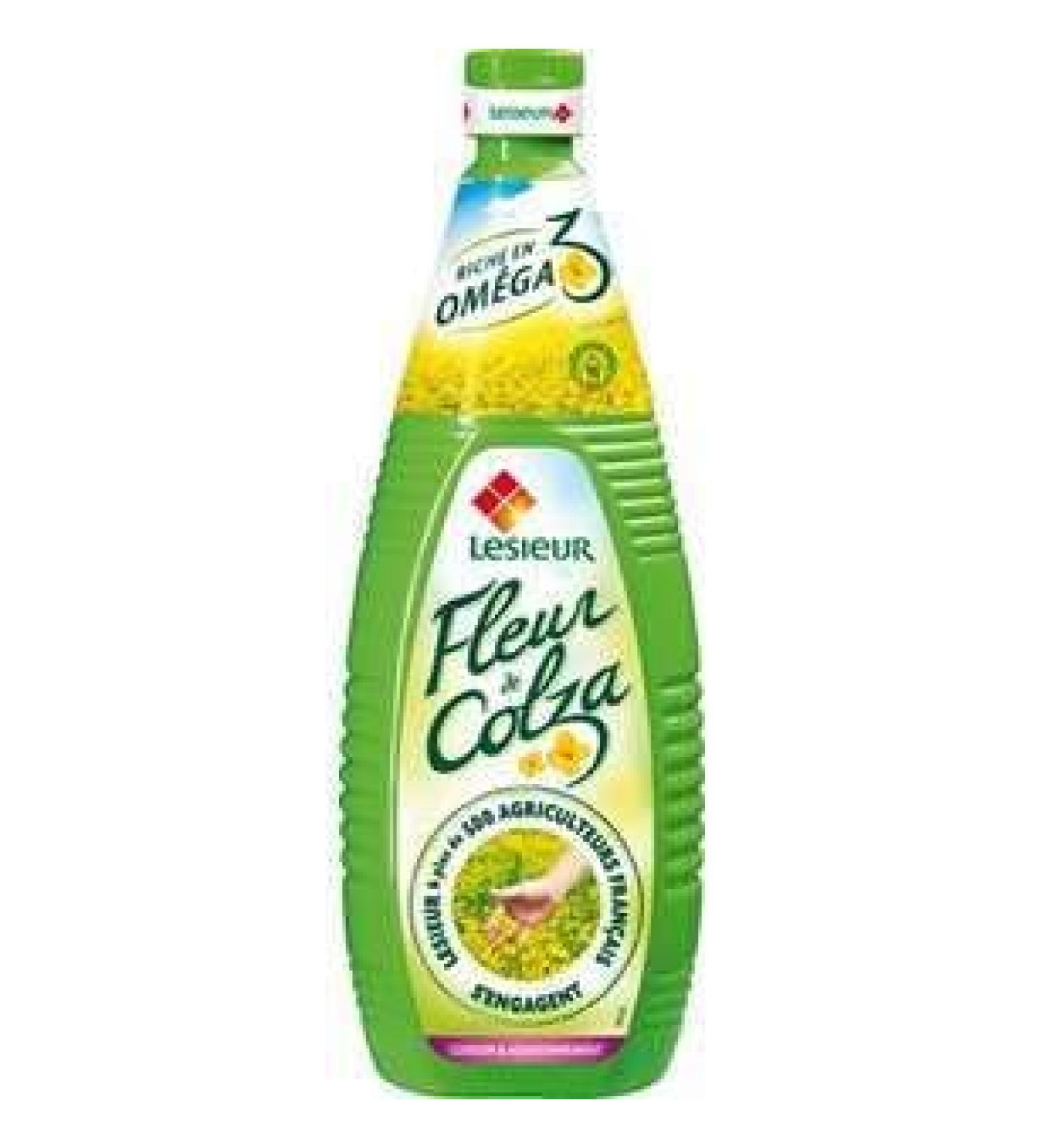 Huile de Colza - rapeseed Oil - Lesieur - 1 Litre