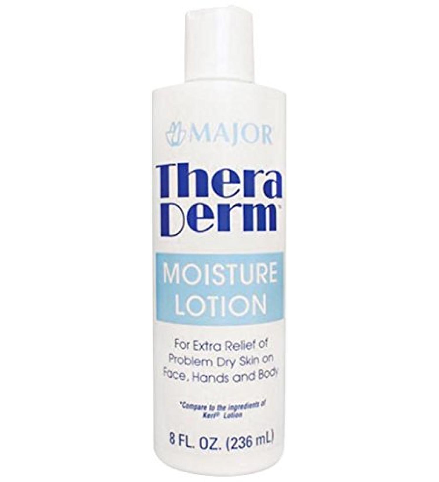 Major Pharmaceuticals 700487 Thera Derm Moisture Lotion Compare to Keri 236 mL Volume Yellow