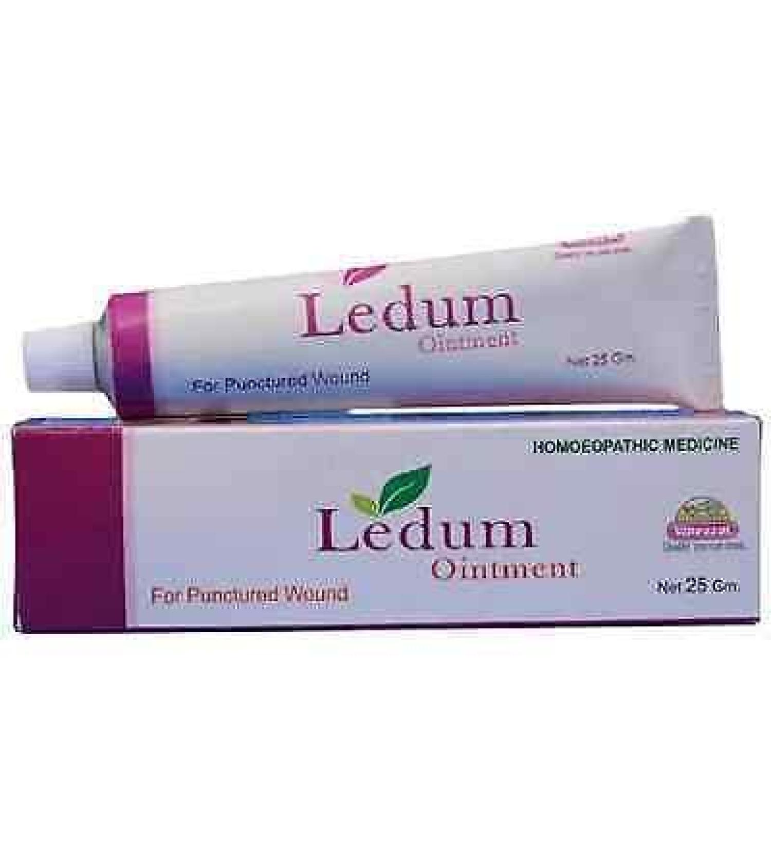 Wheezal Ledum Pal Ointment (25g) | Buy Online & Get Free Ujala Eye Drops - Buy Online on GoSupps.com