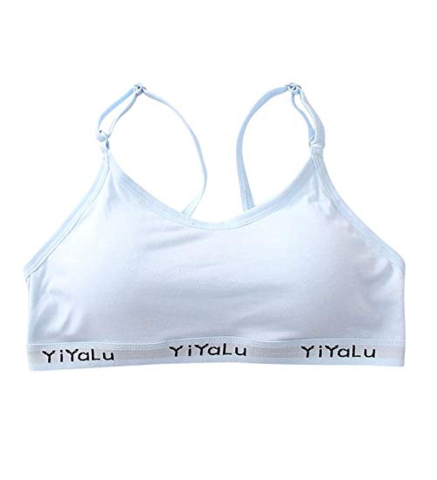 Girls Print Racerback Sports Bras - Training 3 Pack for Women - Color Letter Design - D One Size - Buy Online on GoSupps.com