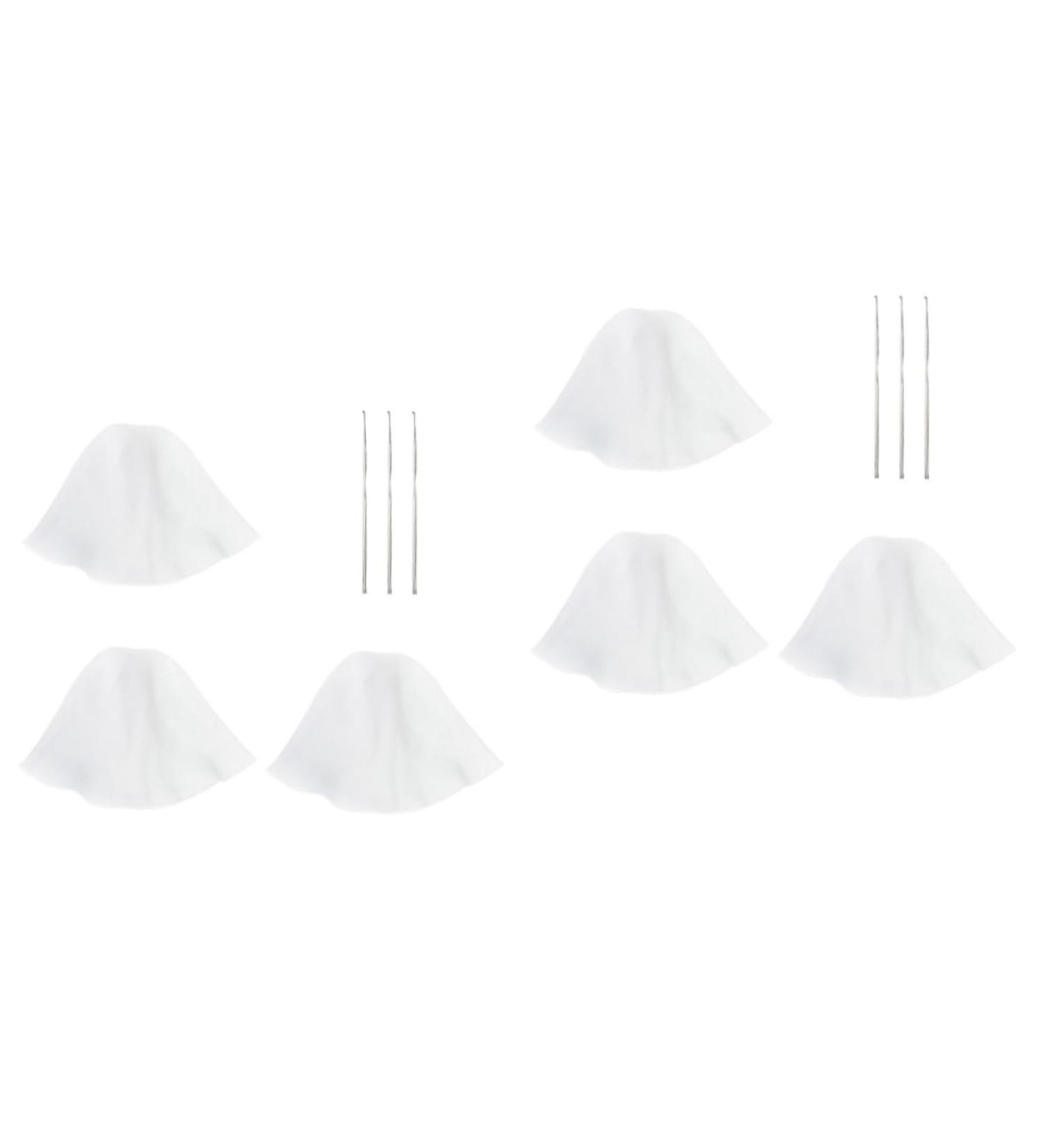 FRCOLOR 6 Sets Silicone Cap Reusable Marking Cap Highlight Cap Highlighting Cap Made of Rubber Colouring Cap Fluffy Hats Highlight Cap Make Your Own Hair Cap White - Buy Online on GoSupps.com