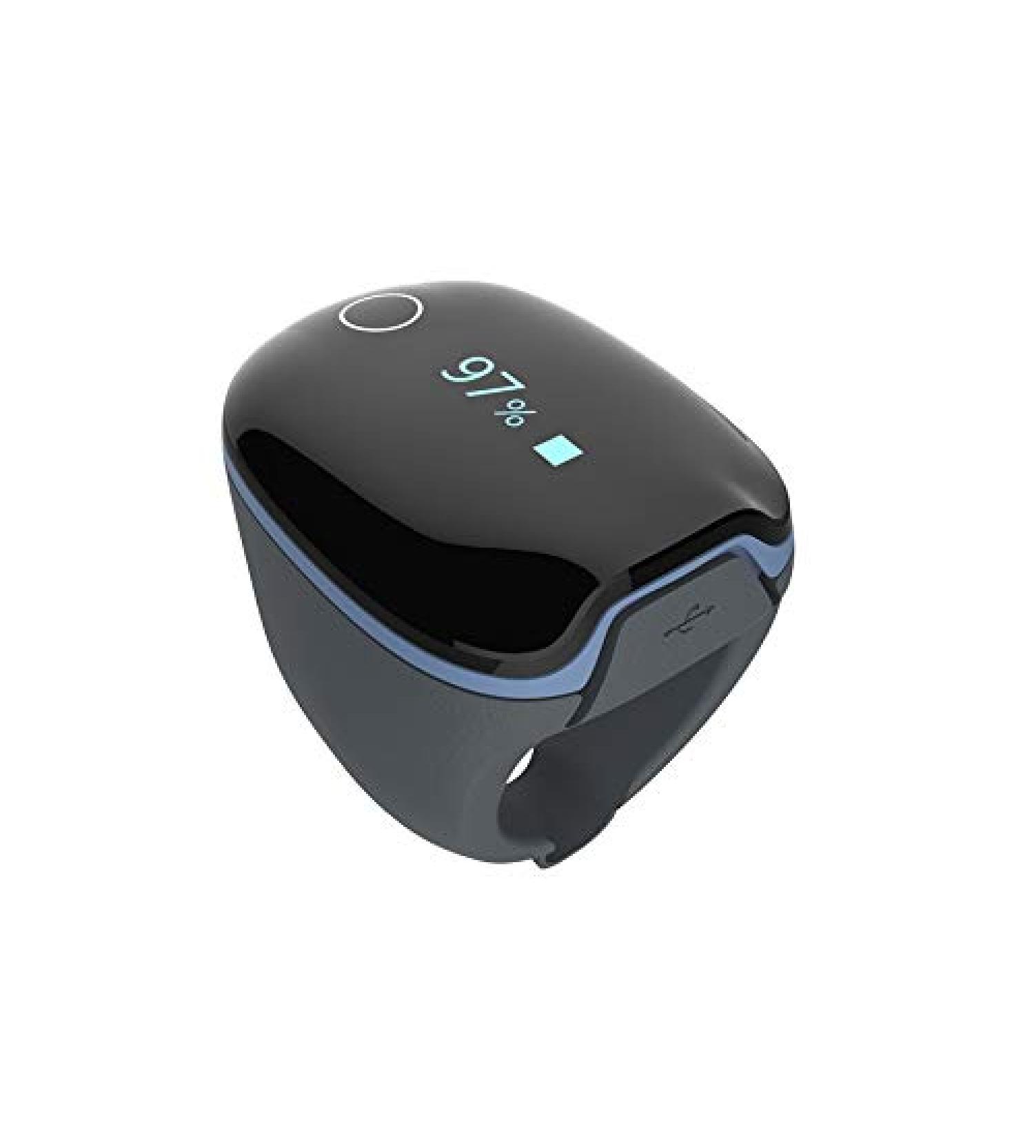 Trendmedic O2 Ring - SpO2 Pulse Oximeter Sleep Monitor for iOS/Android | Accurate Health Tracking - Buy Online on GoSupps.com