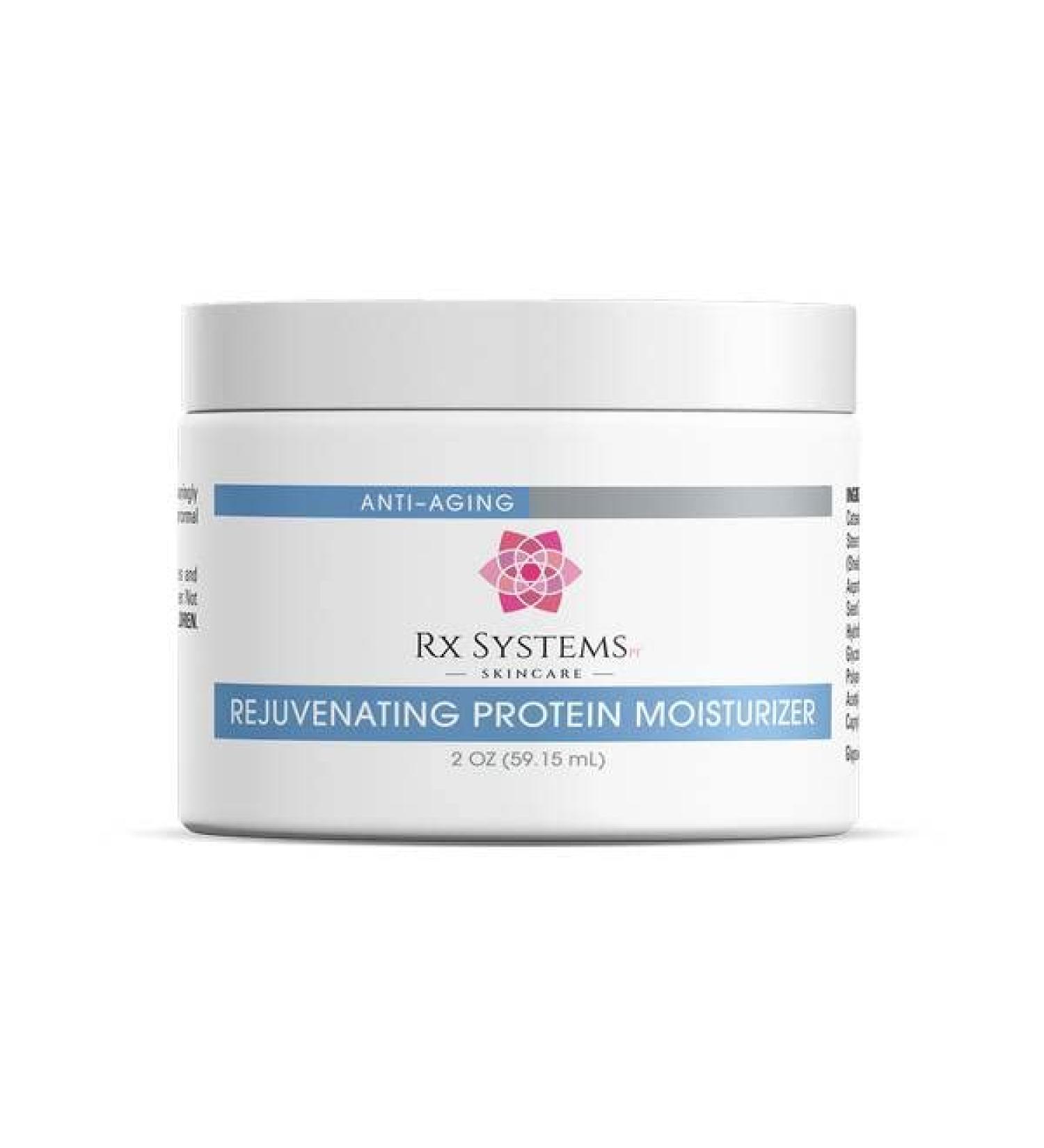 Rejuvenating Protein Moisturizer Dermatologist-Developed Collagen Face Cream with Proteins and Peptides for Facial Skin Elasticity and Youthful Glow - Anti-Aging Peptide Moisturizer that Treats Fine L - Buy Online on GoSupps.com