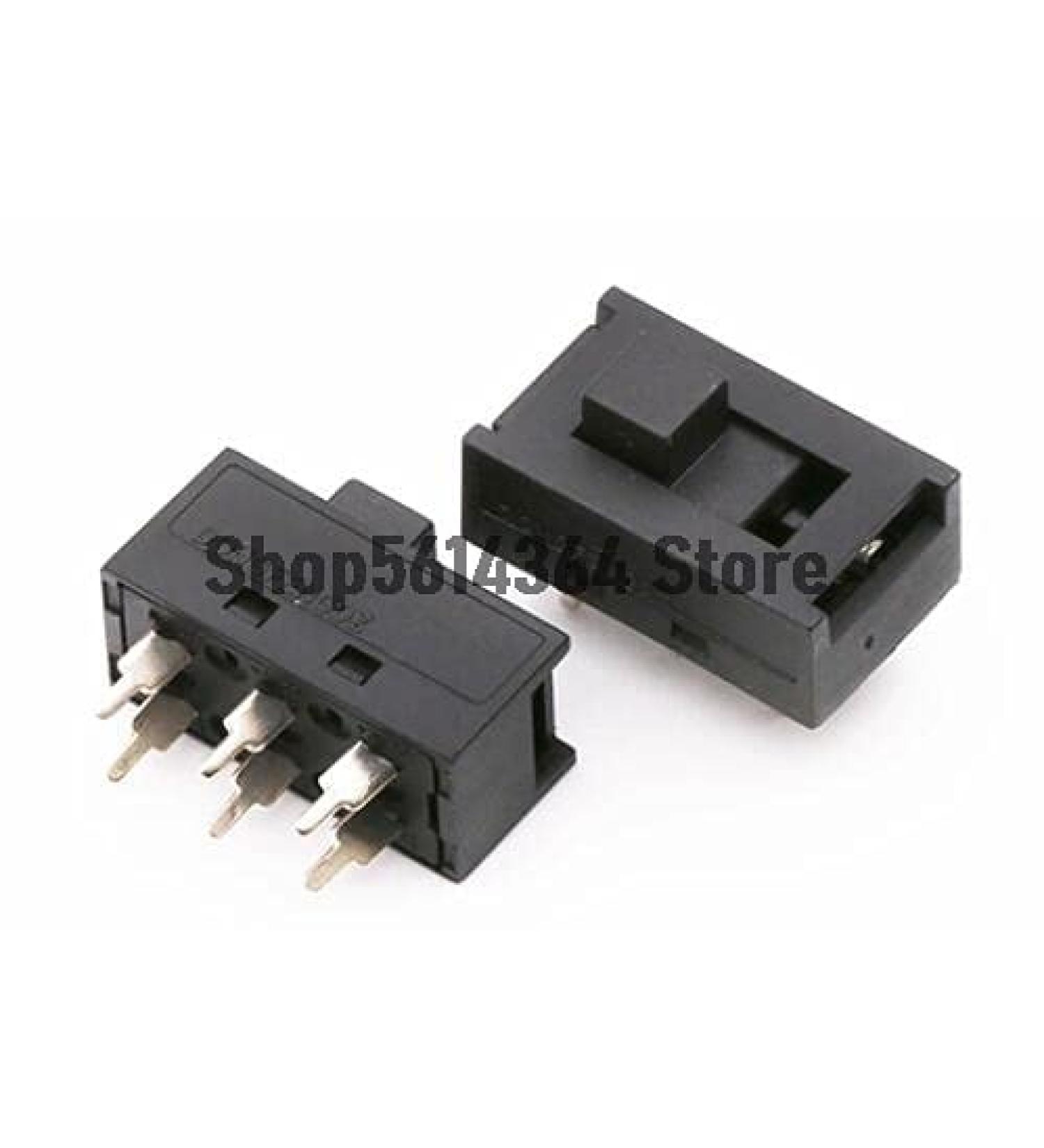 2pcs 2/4 Positions SS-22/24N02 Hot and Cold Air Cylinder Toggle Slide DIP Switch for Philips Hair Salon Dryer Blower - (Color: Black) - Buy Online on GoSupps.com