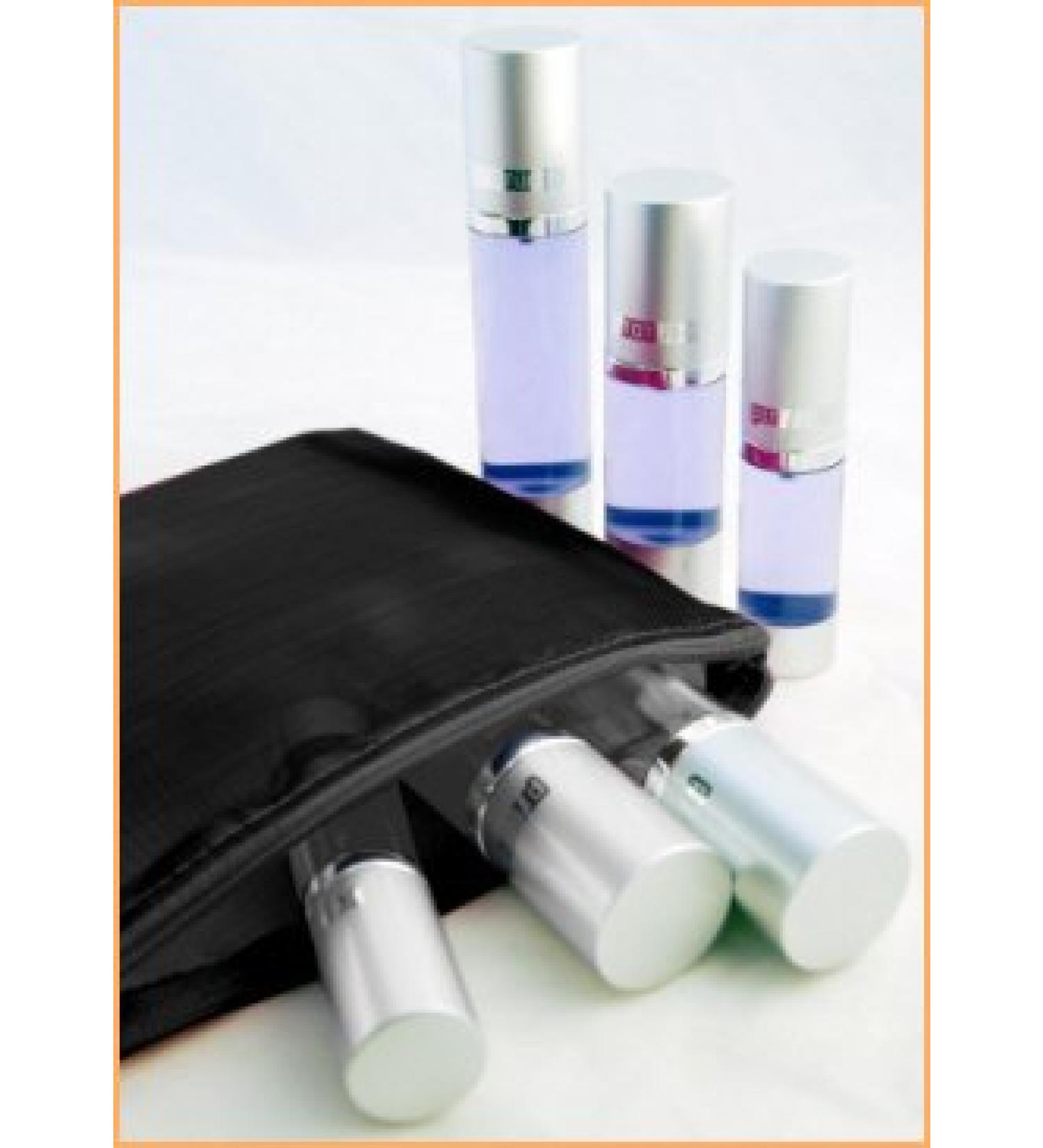 Pitotubes 5pc. Travel Kit by BottleWise - Black | Convenient & Leak-Proof Travel Bottles - Buy Online on GoSupps.com