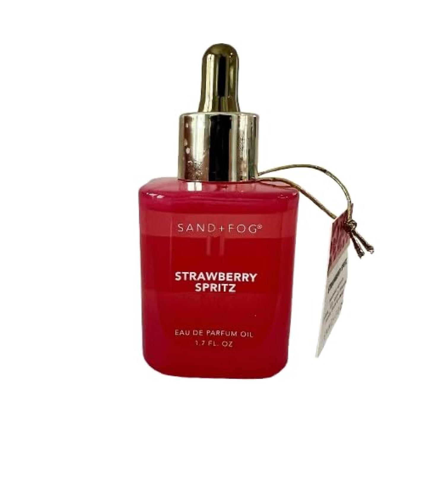 Strawberry Spritz Perfume Oil Dropper for Women by Sand and Fog 1.7 FL OZ 50 ml Notes of Plum Lily Apple Blossom Amber