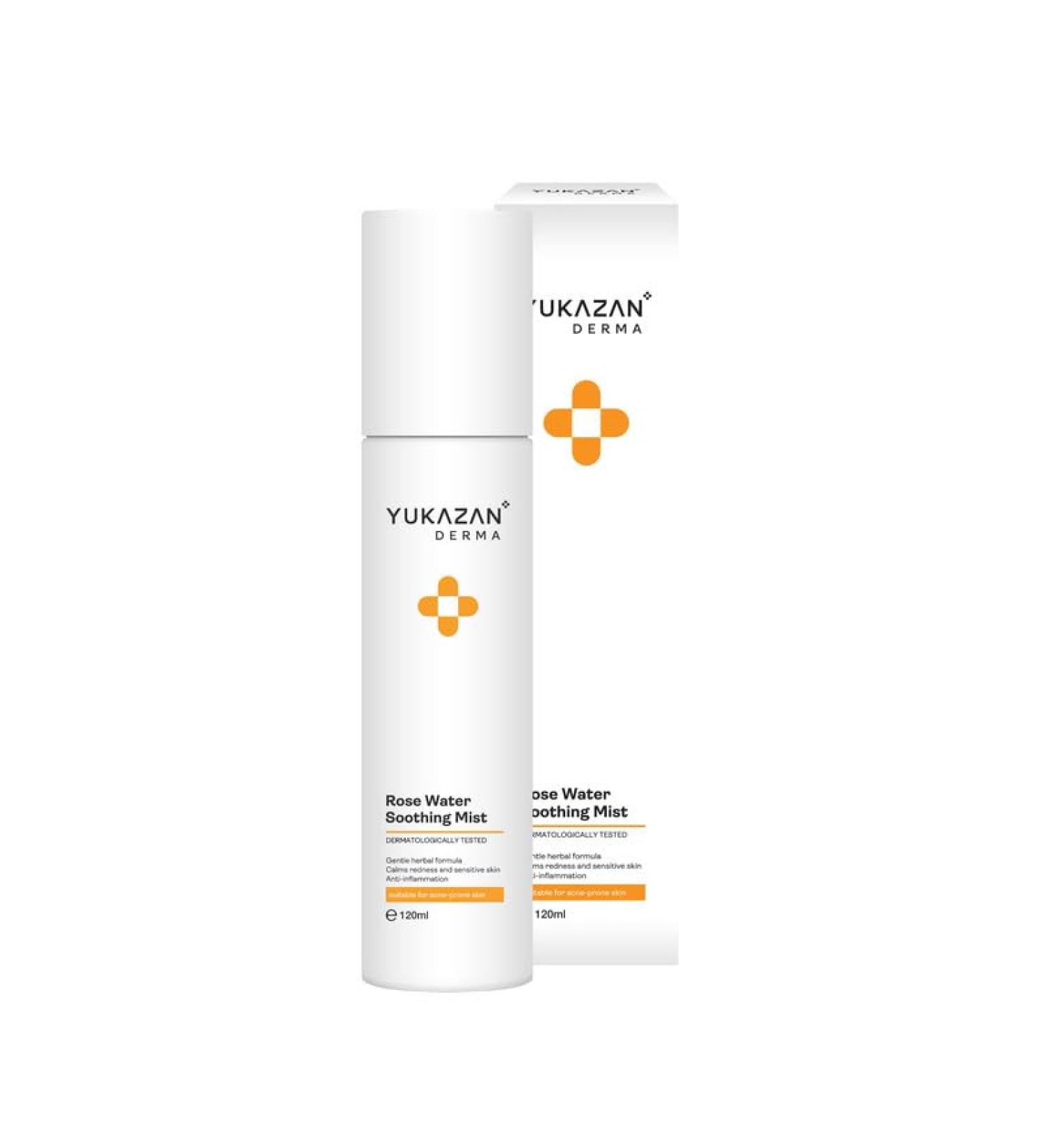 Derma Rose Water Soothing Mist 120ml | Acne & Sensitive Skin Relief | International Shipping - Buy Online on GoSupps.com