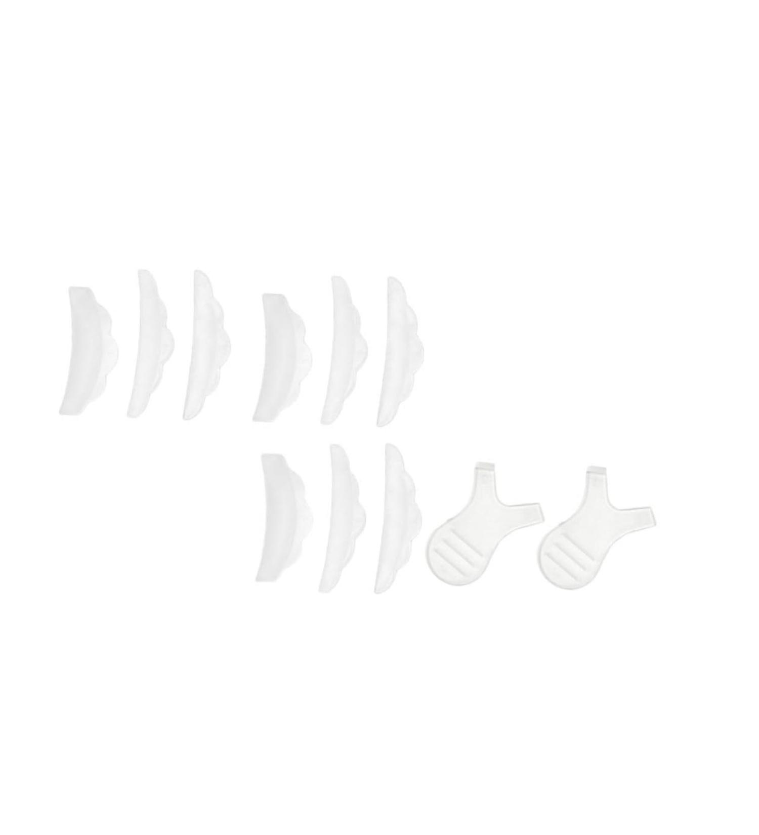 Y-Shaped Mascara Brush & Eyelash Pads - Premium Eyelash Extension Supplies for Perfect Lash Lifts | Silicone Tools for Makeup & False Eyelash Application - Buy Online on GoSupps.com