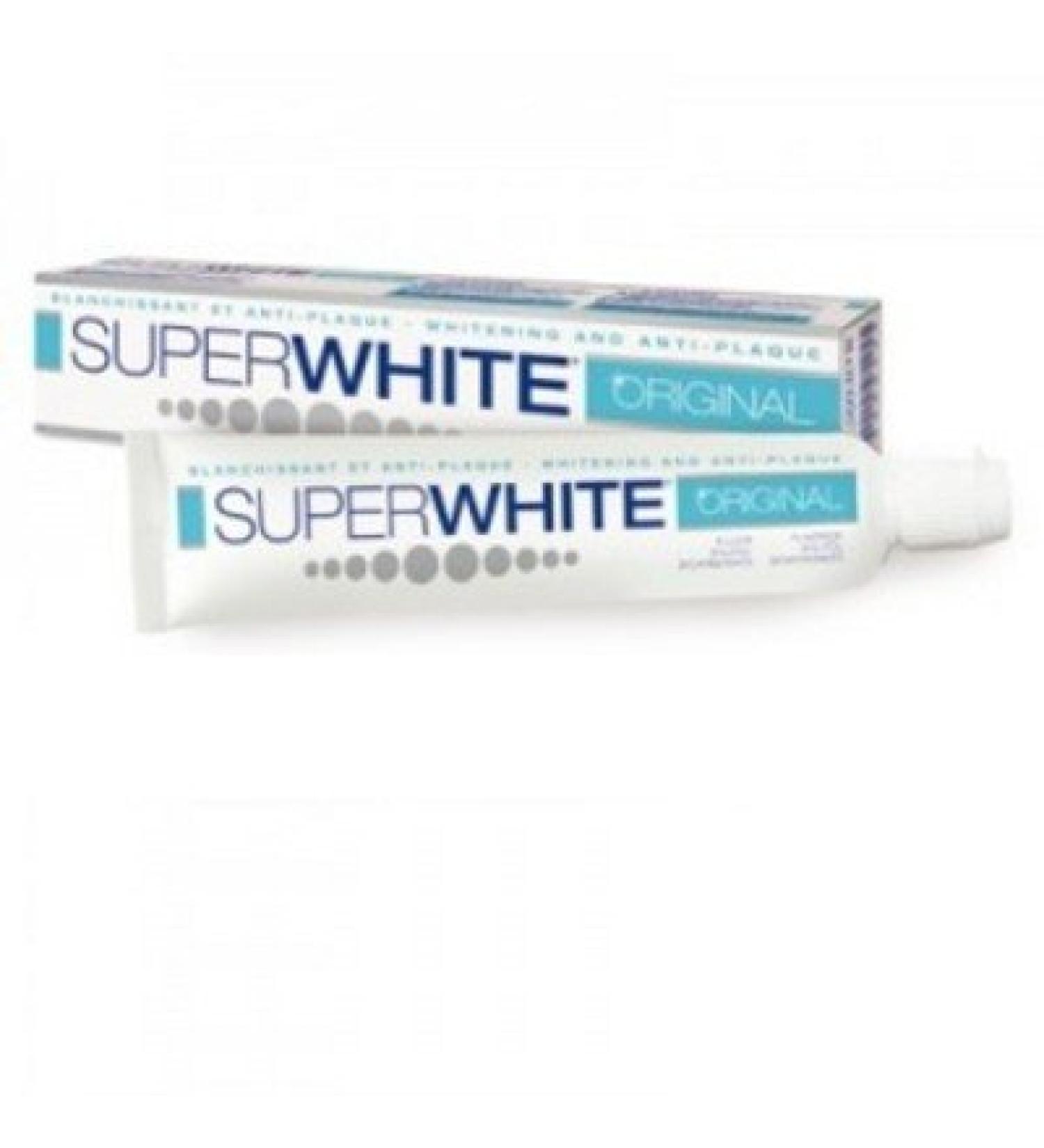 SUPERWHITE Original Whitening & Anti-plaque Toothpaste - 125ml