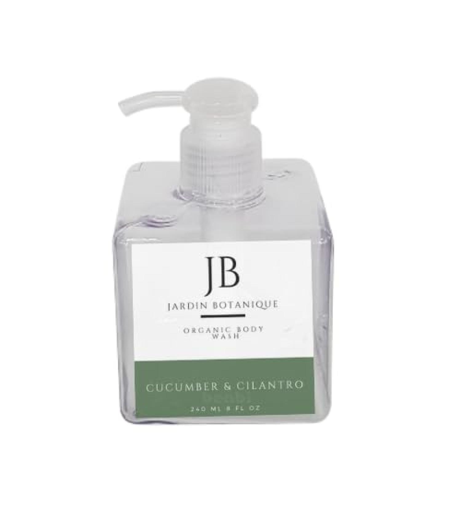 Buy Organic Cucumber & Cilantro Body Wash - 8 oz | International Shipping Available - Buy Online on GoSupps.com