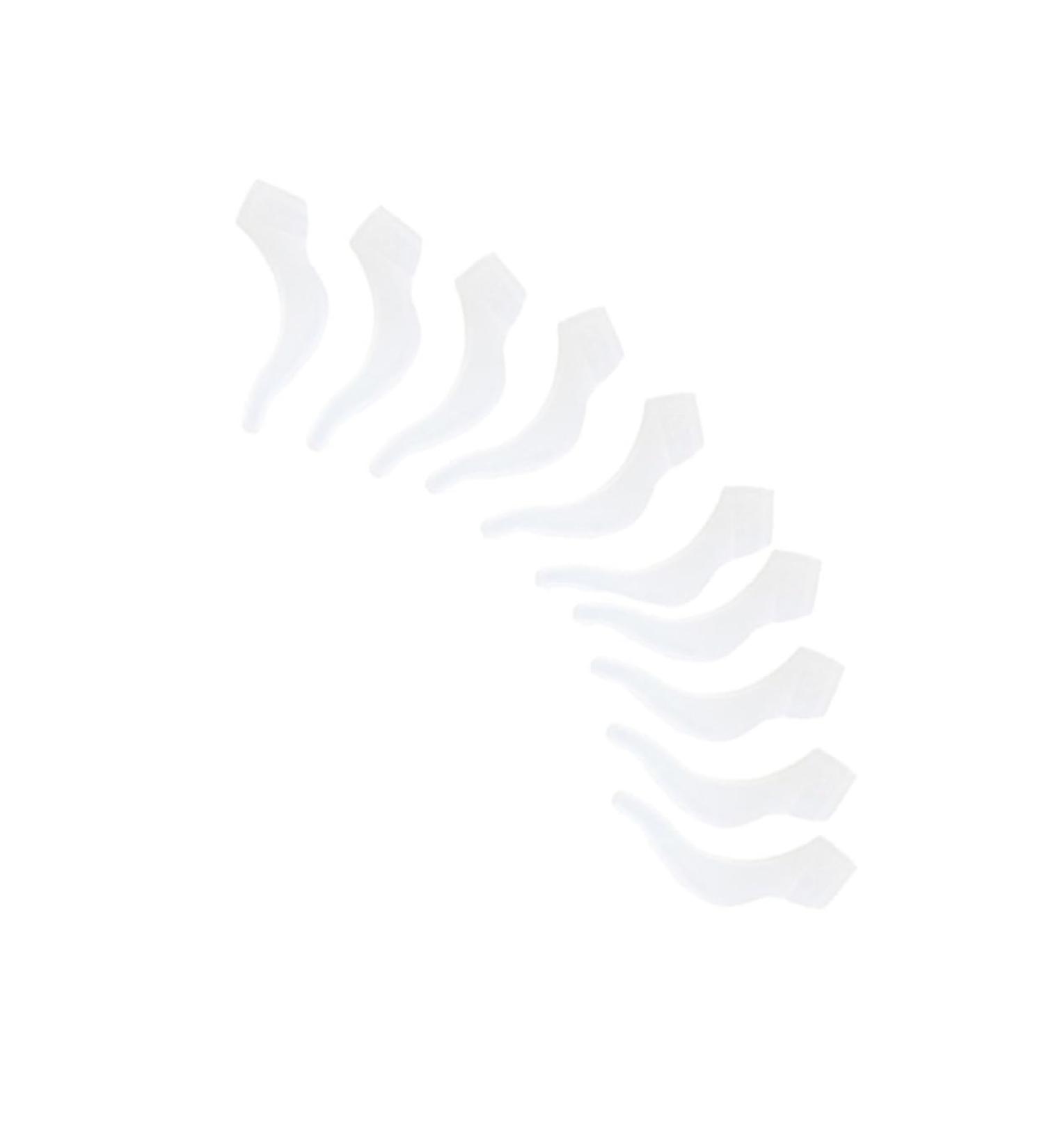Angoily 5 Pairs Earstulpe Earrings - Anti-Ear Lock Accessories for Glasses - White Glass Clamping Frame Holders - Buy Online on GoSupps.com
