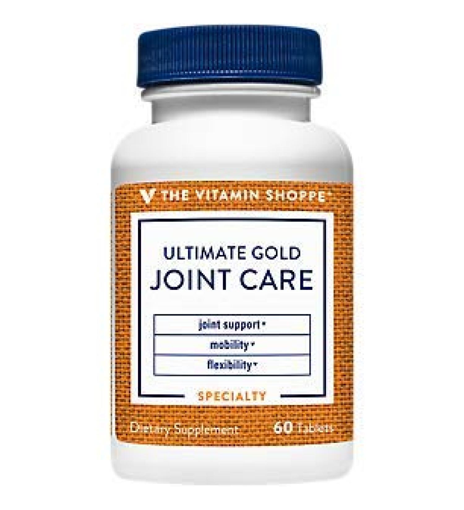 Ultimate Gold Joint Care with Vitamin D3 - Support Joint Health, Flexibility & Mobility (60 Tablets) - Buy Online on GoSupps.com