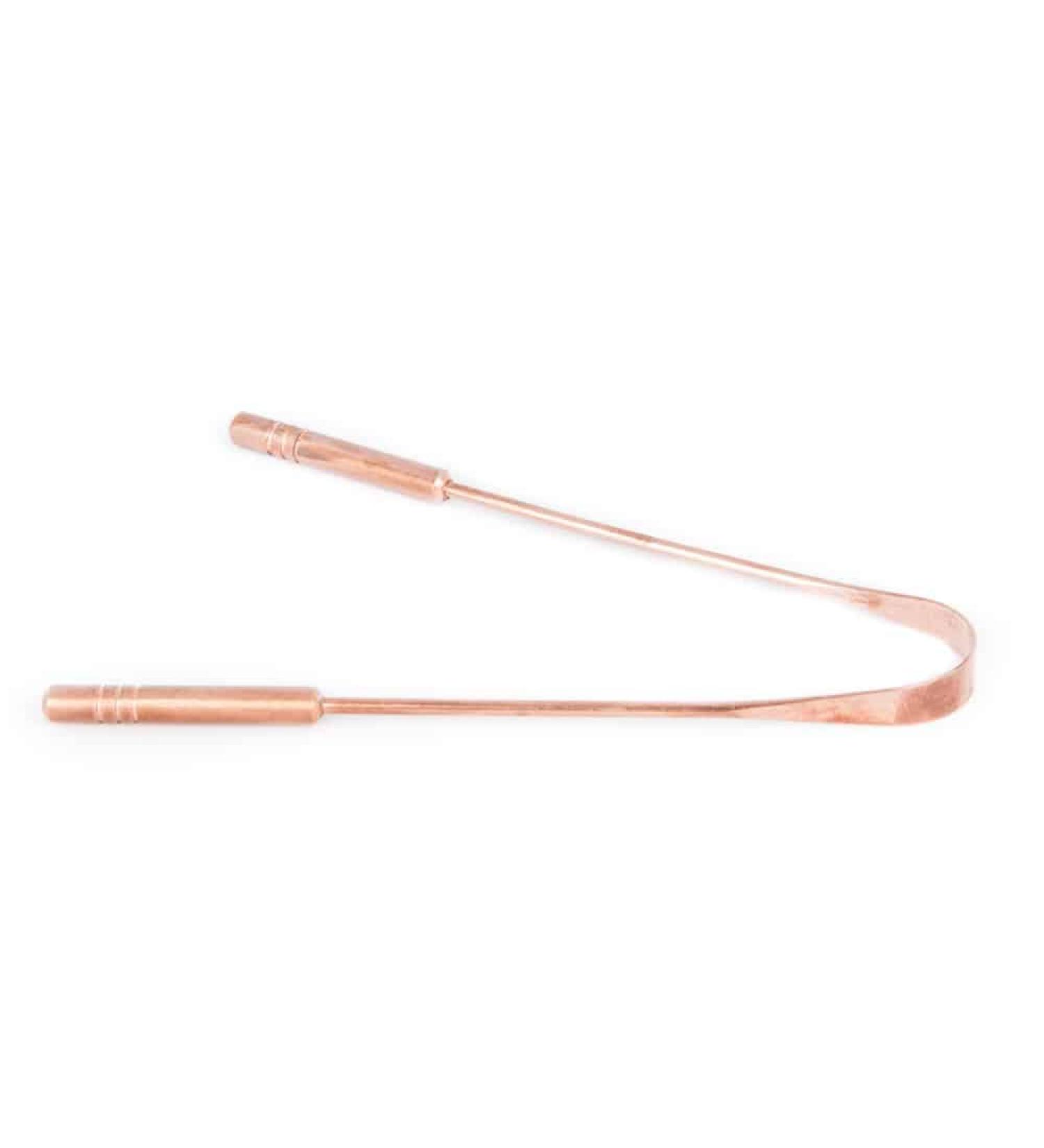 Tongue Cleaner Superior made of copper 30g Ayurveda tongue scraper oral hygiene anti-bad breath